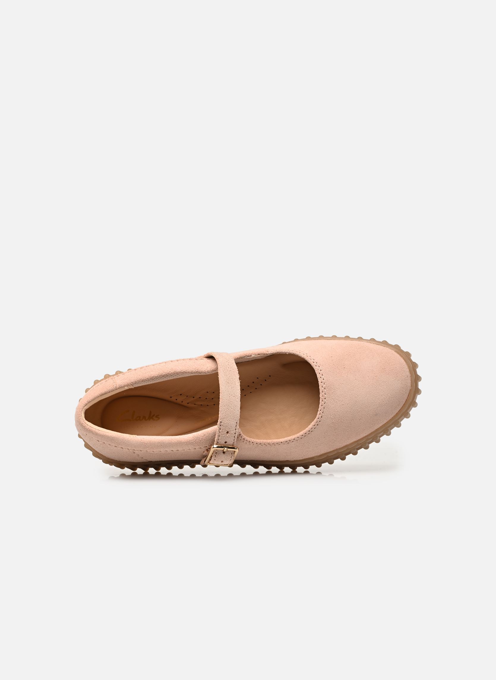 Klassische Ballerinas Torhill Jane damen rosa Clarks Klassische Ballerinas Torhill Jane damen rosa LIGHT PINK SUEDE