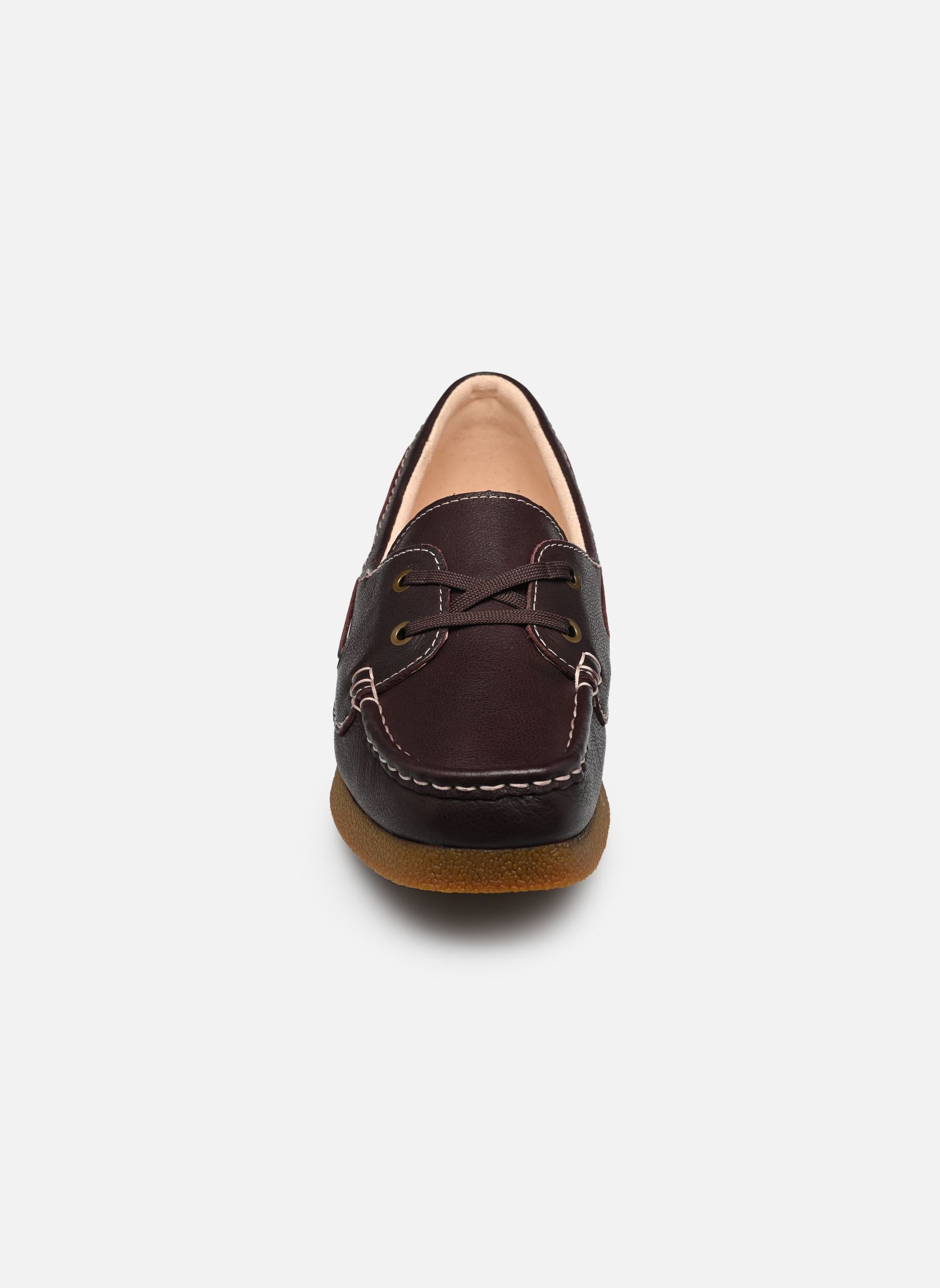 Mocassins WallabeeEVOSea femme marron Clarks Mocassins WallabeeEVOSea femme marron DARK BROWN LEA