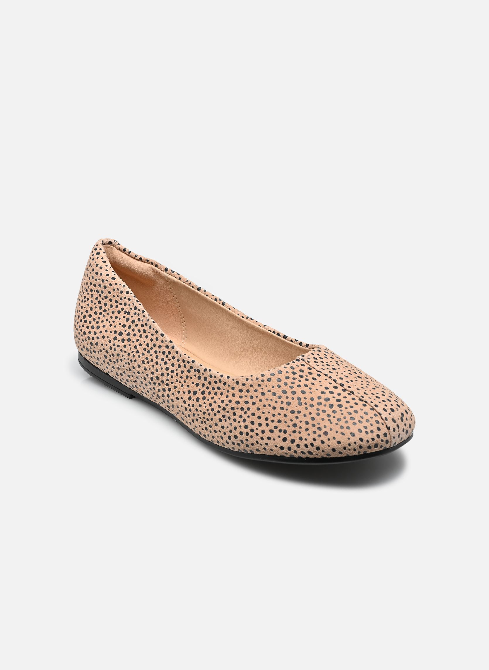 Klassieke ballerina's Livia Lily dames beige Clarks Klassieke ballerina's Livia Lily dames beige ANIMAL PRINT