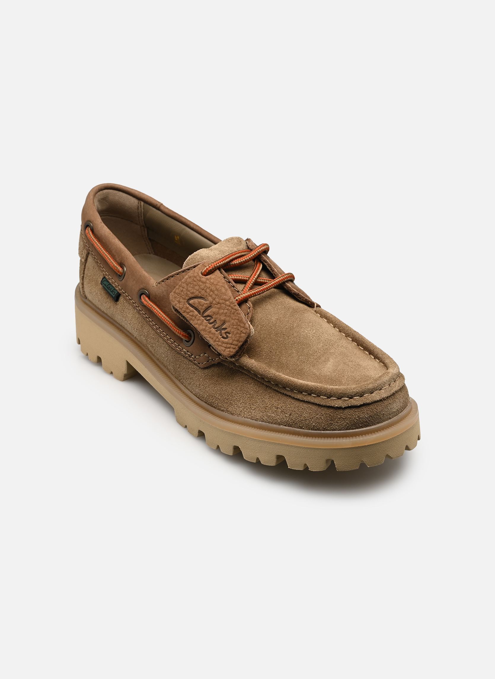 Chaussures à lacets Clarks Cleyhill Boat. pour - vue 1