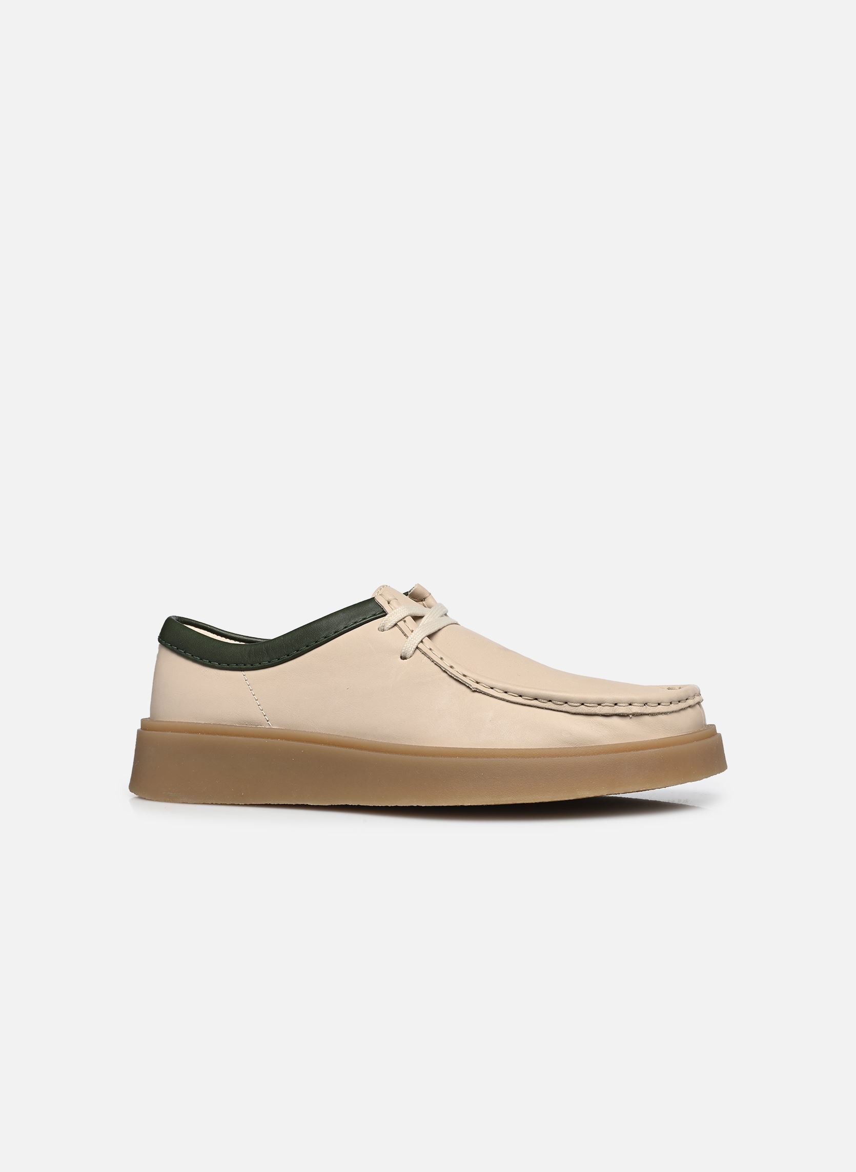 Derby schoenen Torview heren beige Clarks Derby schoenen Torview heren beige OFF WHITE LEA