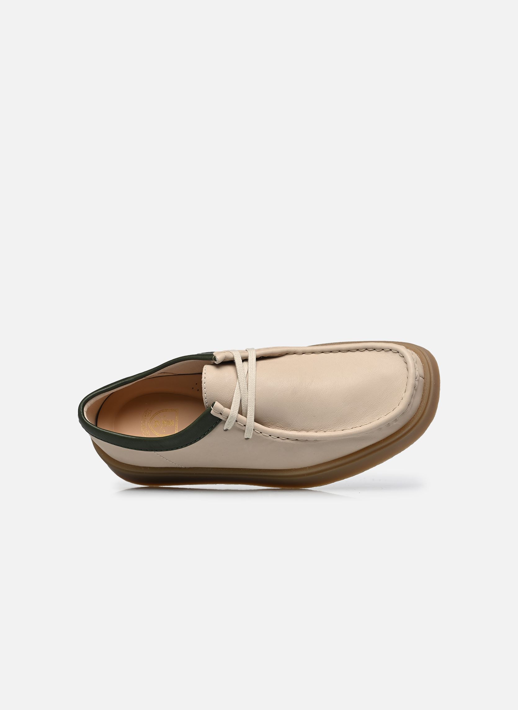 Derby schoenen Torview heren beige Clarks Derby schoenen Torview heren beige OFF WHITE LEA