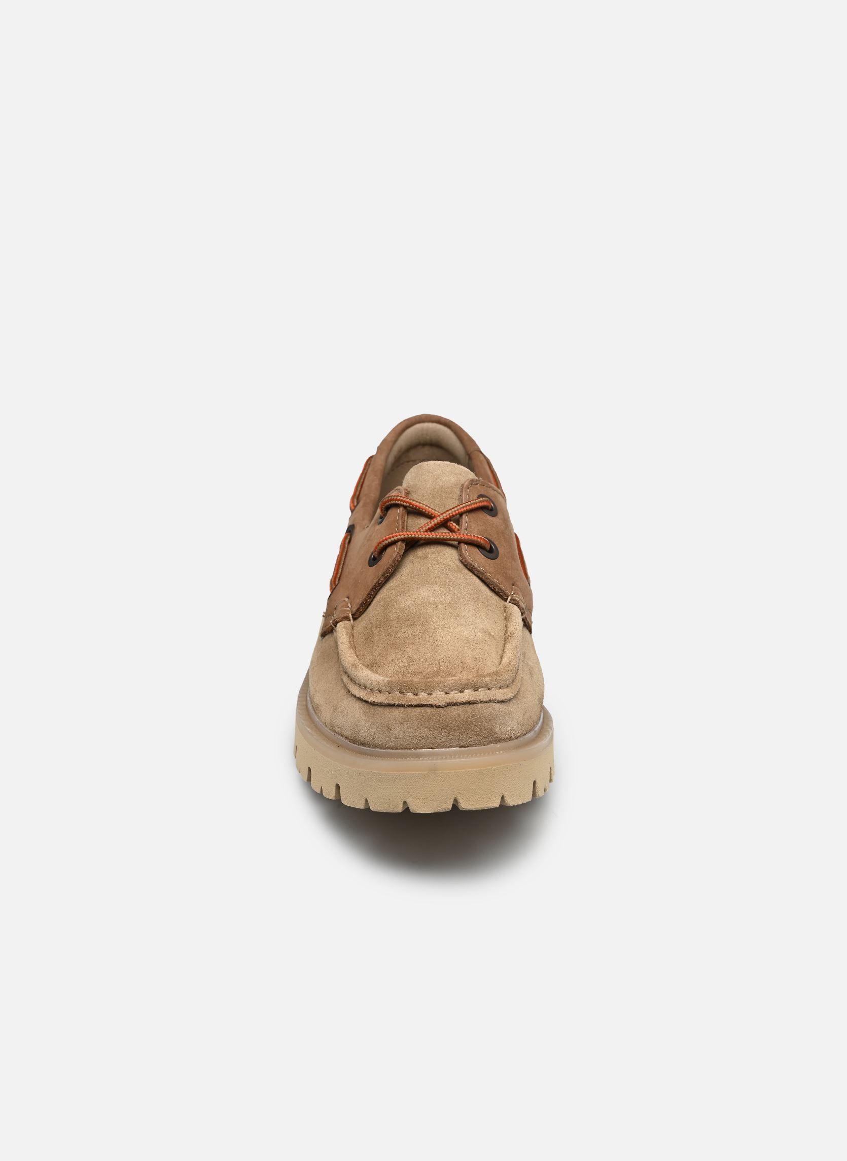Chaussures bateaux Cleyhill Boat homme beige Clarks Chaussures bateaux Cleyhill Boat homme beige DARK SAND COMBI