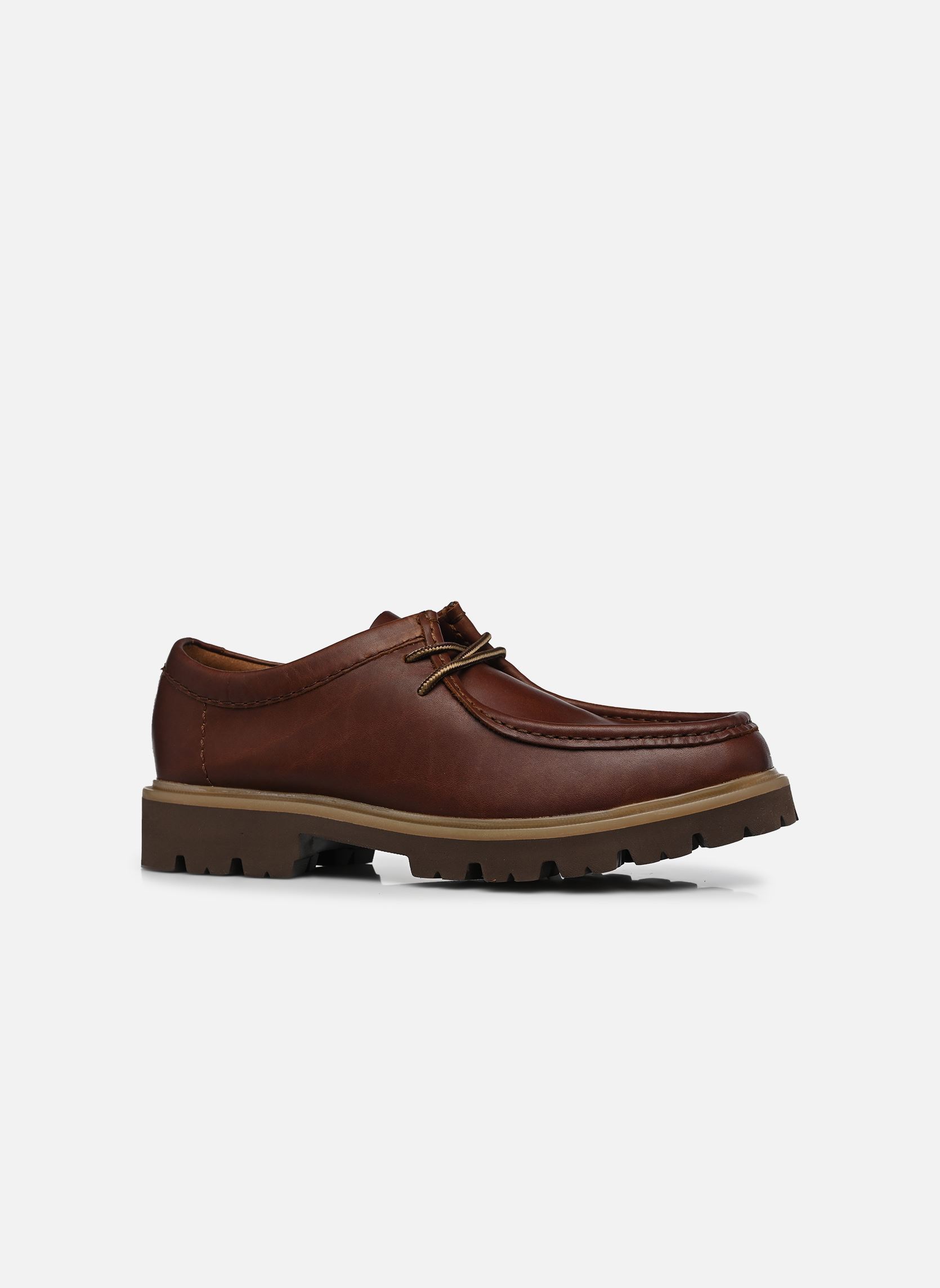 Derby schoenen Cleyhill Seam heren bruin Clarks Derby schoenen Cleyhill Seam heren bruin BROWN LEATHER