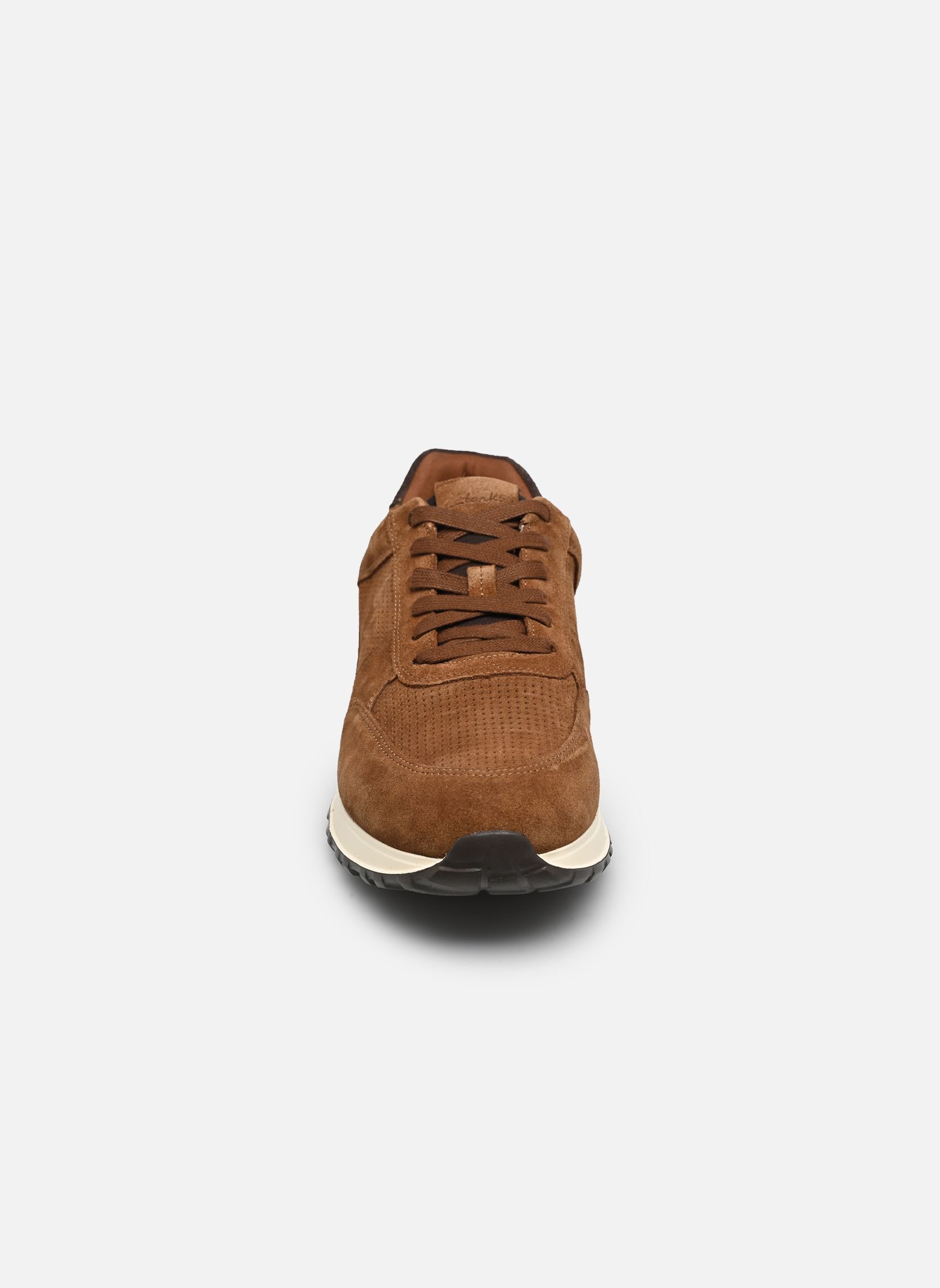 Niedrige Sneaker Radwell Tie herren braun Clarks Niedrige Sneaker Radwell Tie herren braun COLA SUEDE