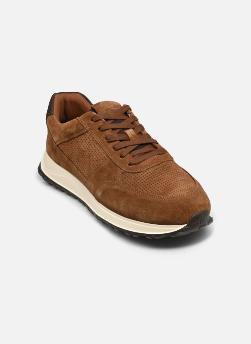 Clarks Baskets basses Radwell Tie homme marron