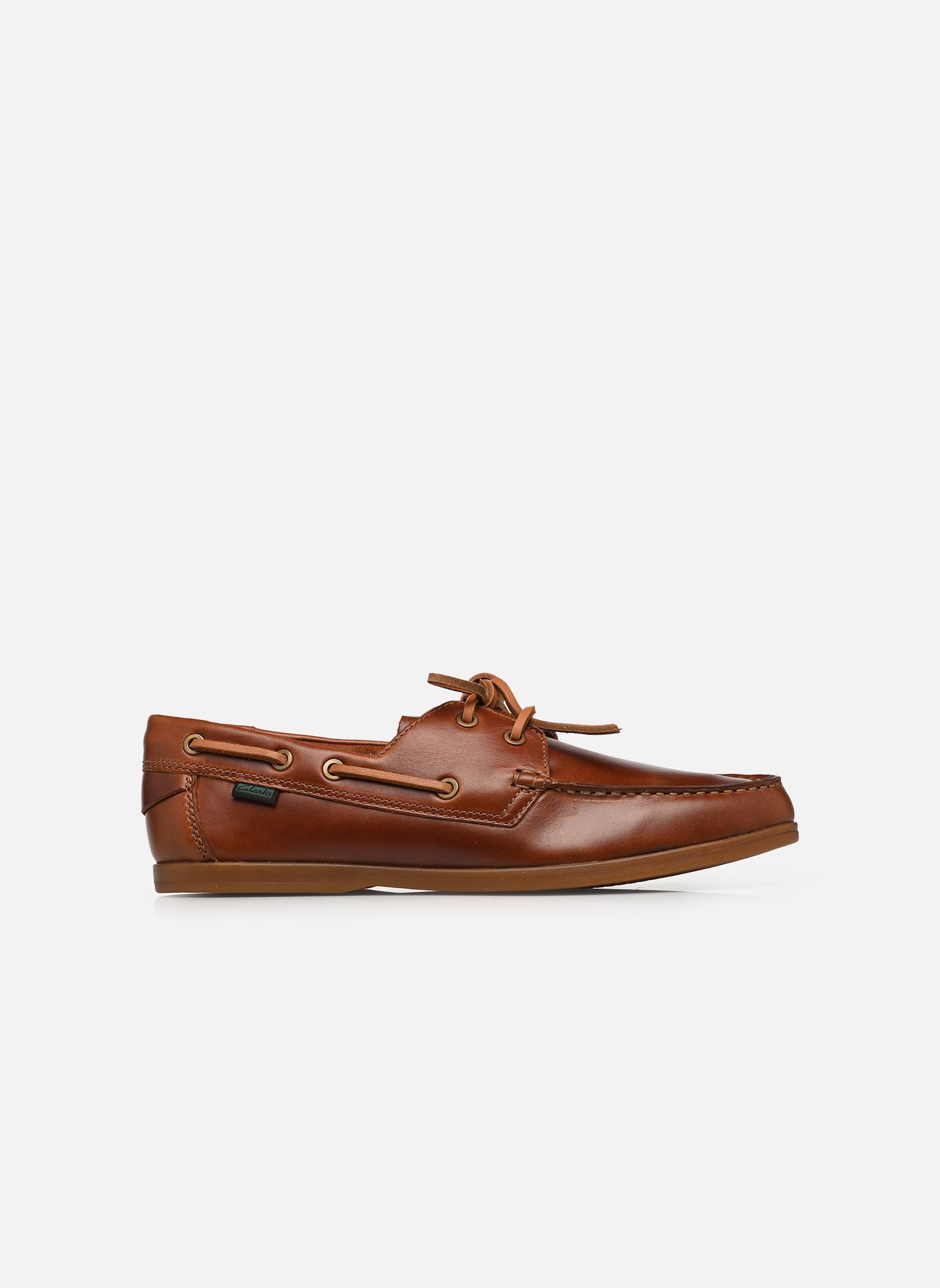 Chaussures bateaux Charmouth Lace homme marron Clarks Chaussures bateaux Charmouth Lace homme marron TAN LEATHER