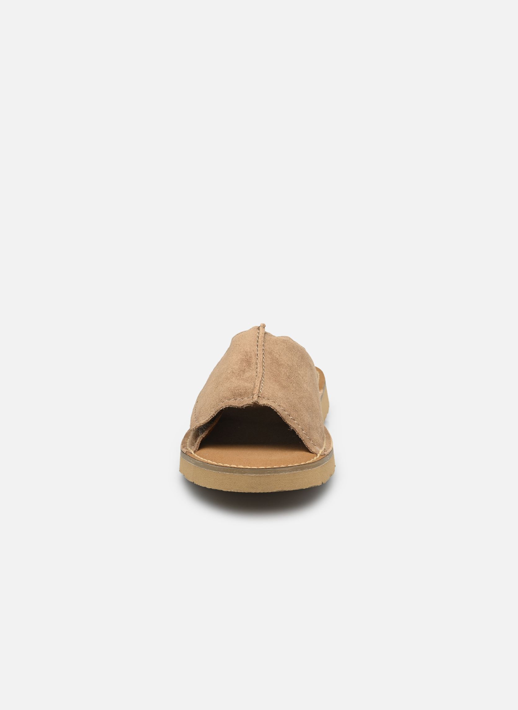 Mules Solsbury Slide homme beige Clarks Mules Solsbury Slide homme beige DARK SAND SUEDE
