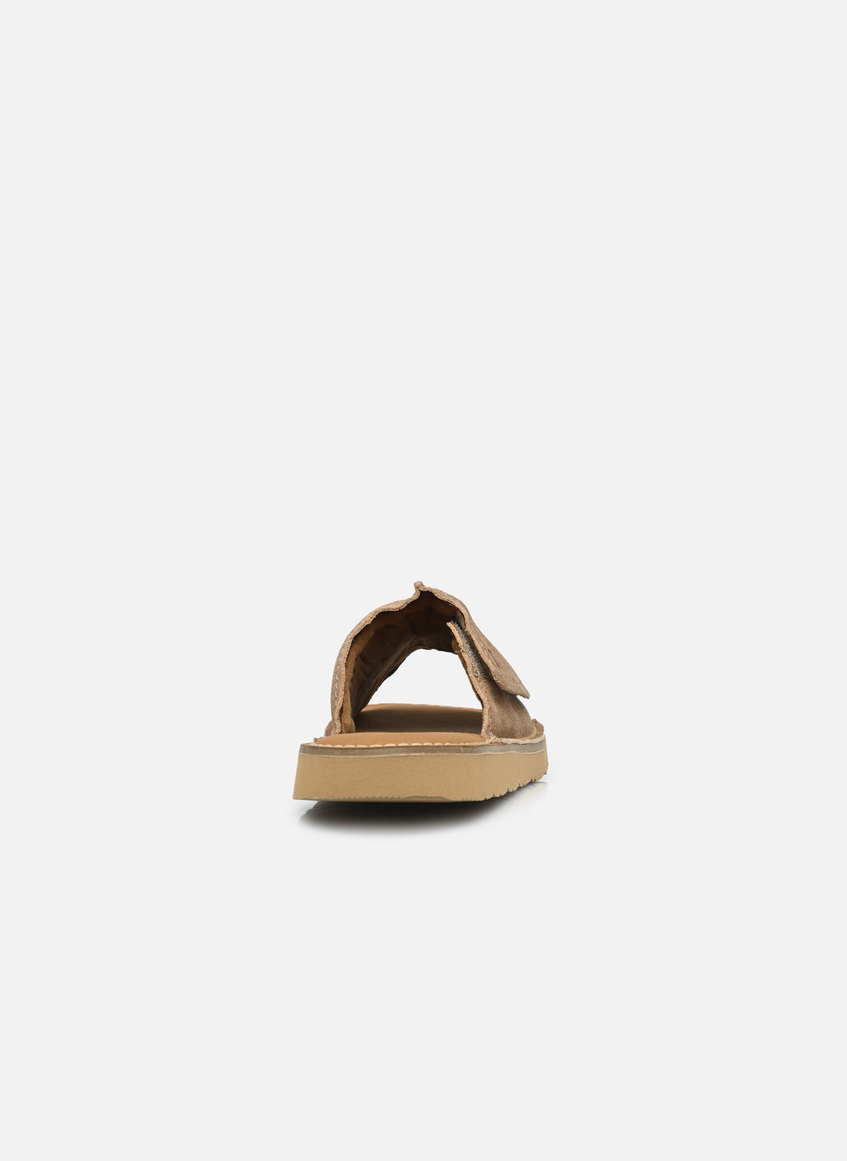 Mules Solsbury Slide homme beige Clarks Mules Solsbury Slide homme beige DARK SAND SUEDE