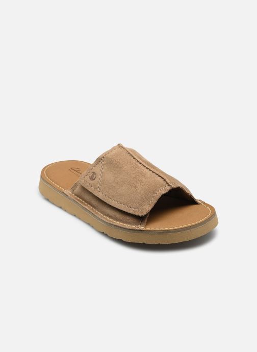 Clarks Mules Solsbury Slide homme beige