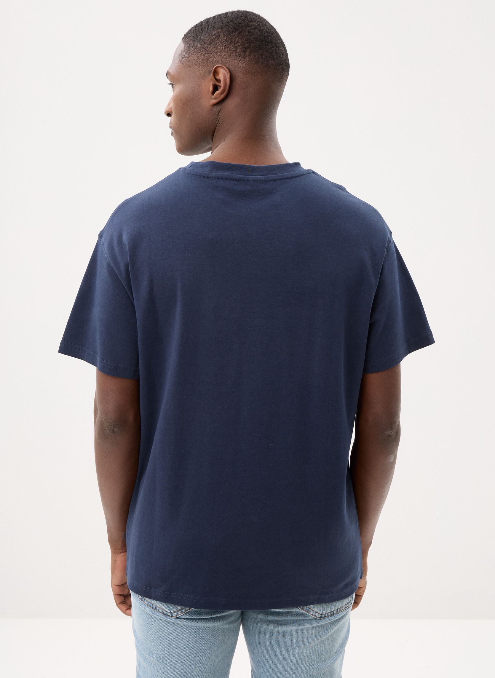 T-shirts met korte mouwen Sddanton heren blauw SOLID T-shirts met korte mouwen Sddanton heren blauw INSIGNIA BLUE