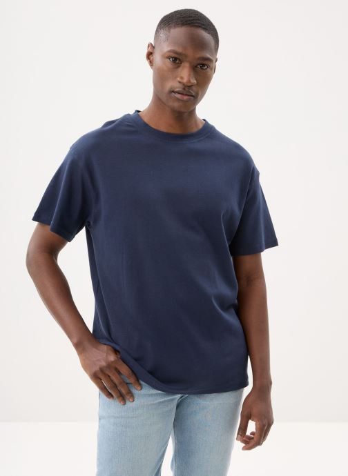 SOLID T-shirts met korte mouwen Sddanton heren blauw