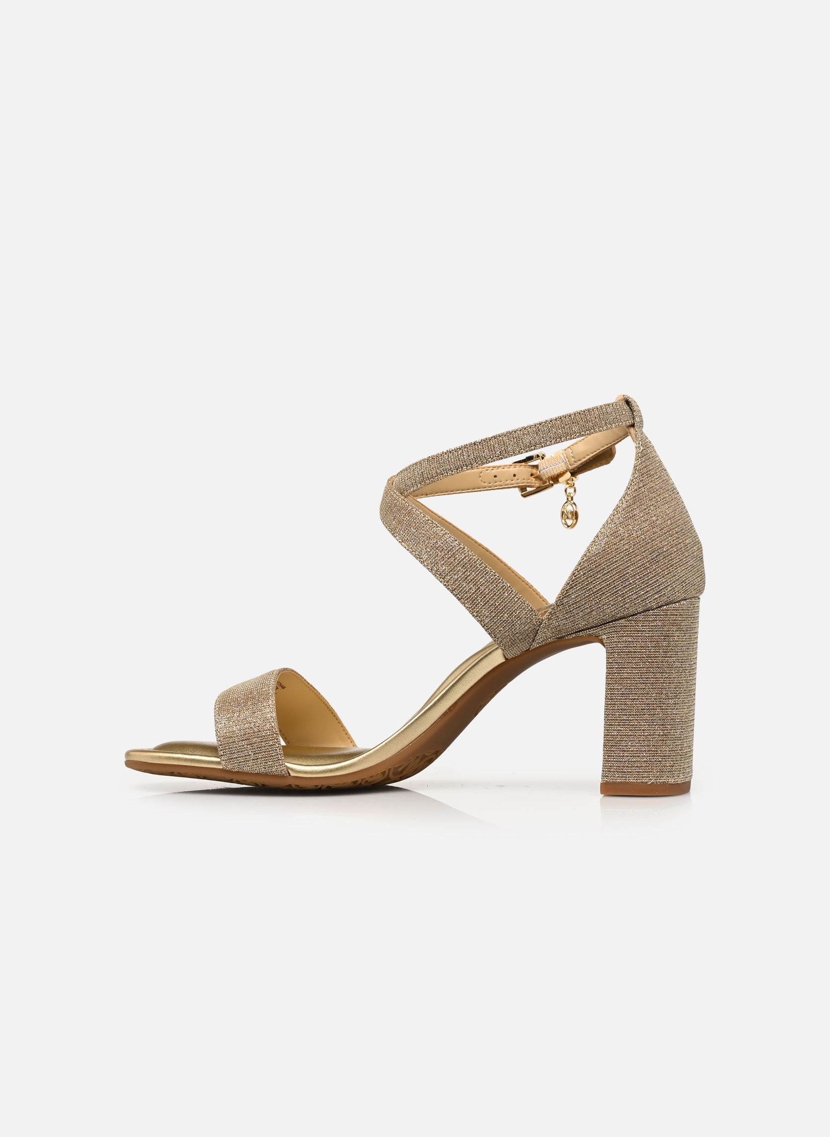 Sandales ALEXA FLEX MID SANDAL femme or et bronze Michael Michael Kors Sandales ALEXA FLEX MID SANDAL femme or et bronze pale gold 740