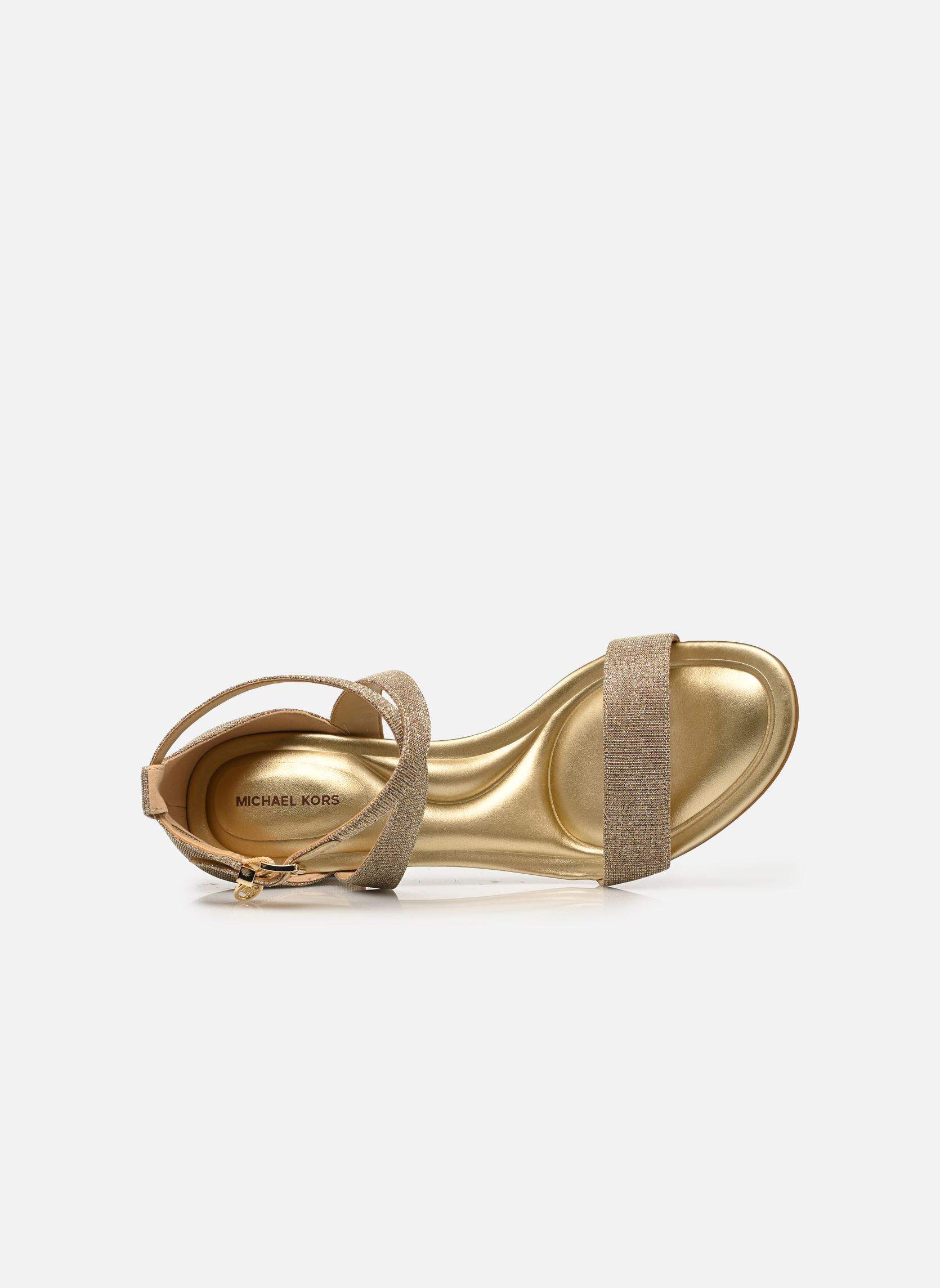 Sandales ALEXA FLEX MID SANDAL femme or et bronze Michael Michael Kors Sandales ALEXA FLEX MID SANDAL femme or et bronze pale gold 740