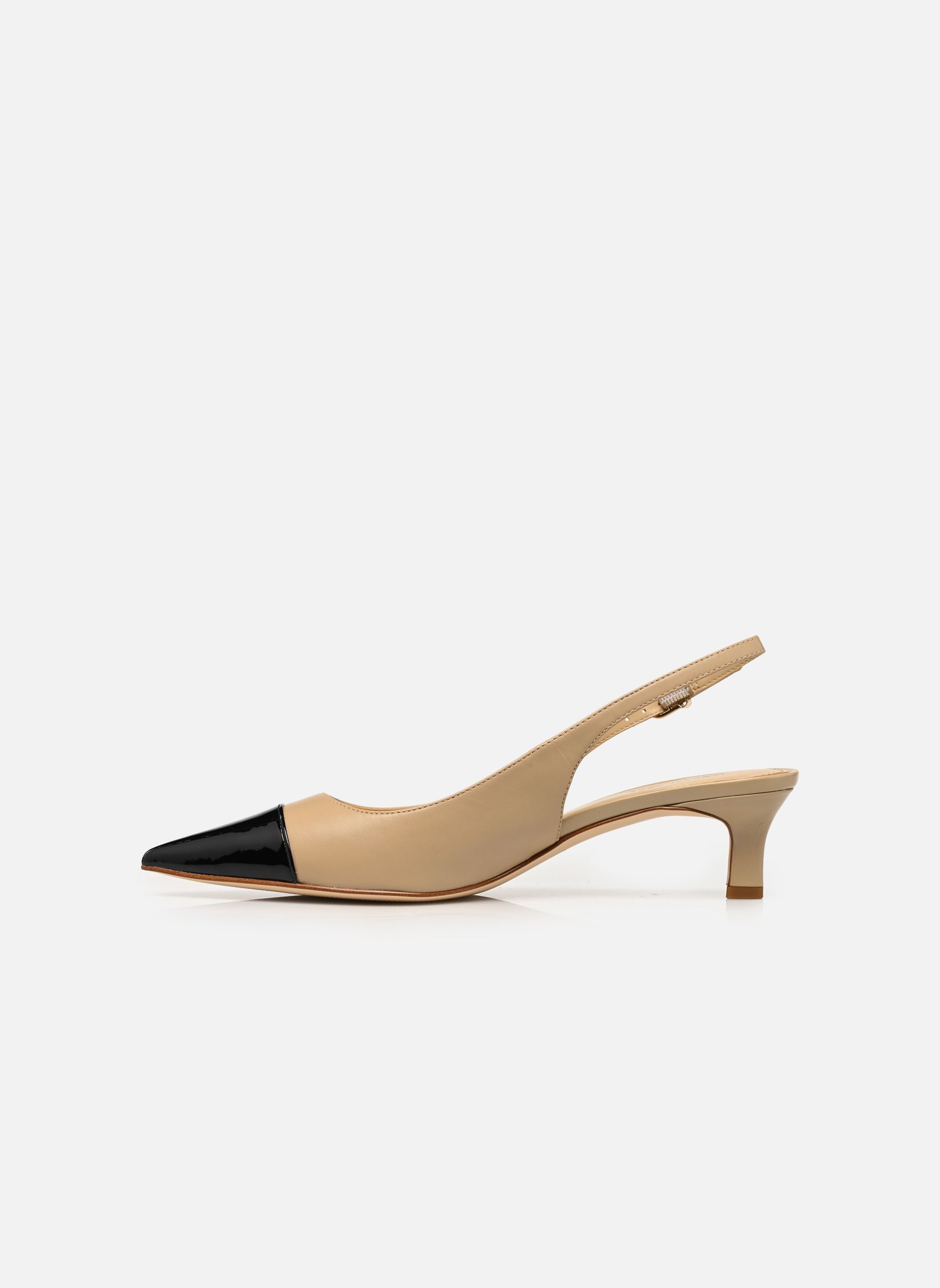 Pumps mit Riemchen AMARA TOE CAP SLING PUMP damen beige Michael Michael Kors Pumps mit Riemchen AMARA TOE CAP SLING PUMP damen beige KHAKI 156