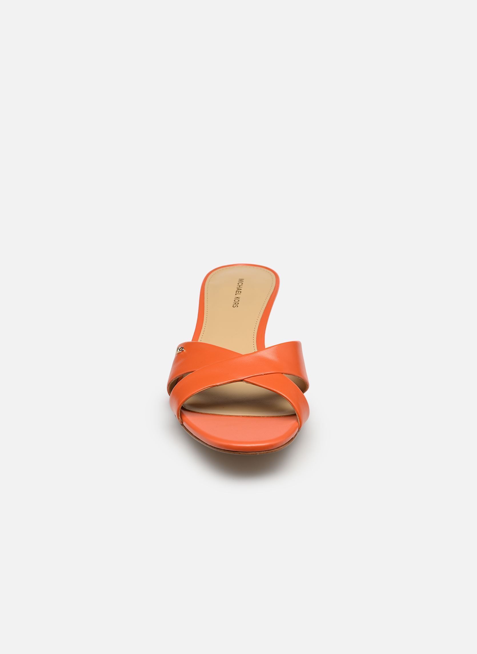 Mules et sabots CASSIDY KITTEN SANDAL femme orange Michael Michael Kors Mules et sabots CASSIDY KITTEN SANDAL femme orange MIMOSA 835