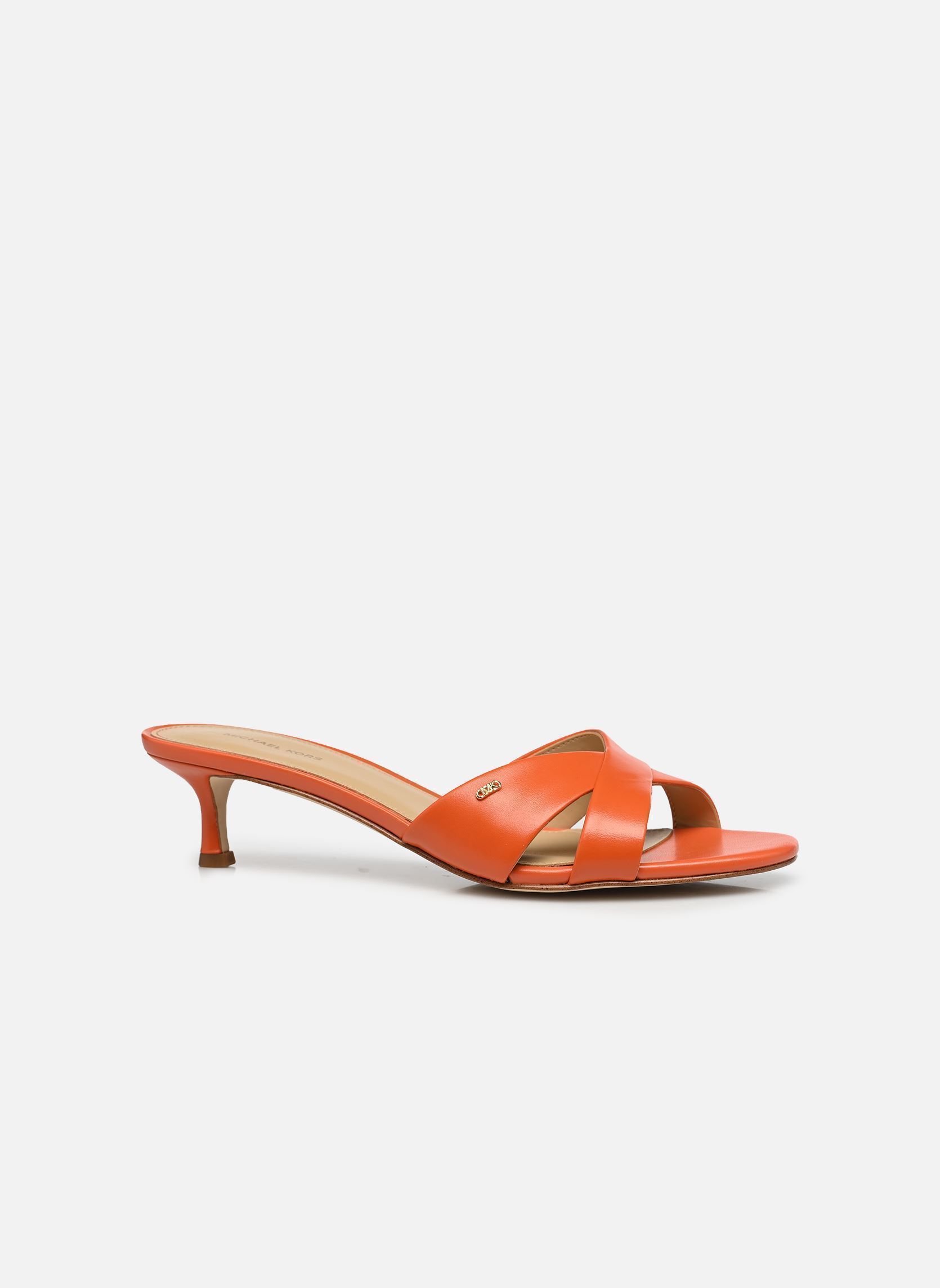 Mules et sabots CASSIDY KITTEN SANDAL femme orange Michael Michael Kors Mules et sabots CASSIDY KITTEN SANDAL femme orange MIMOSA 835