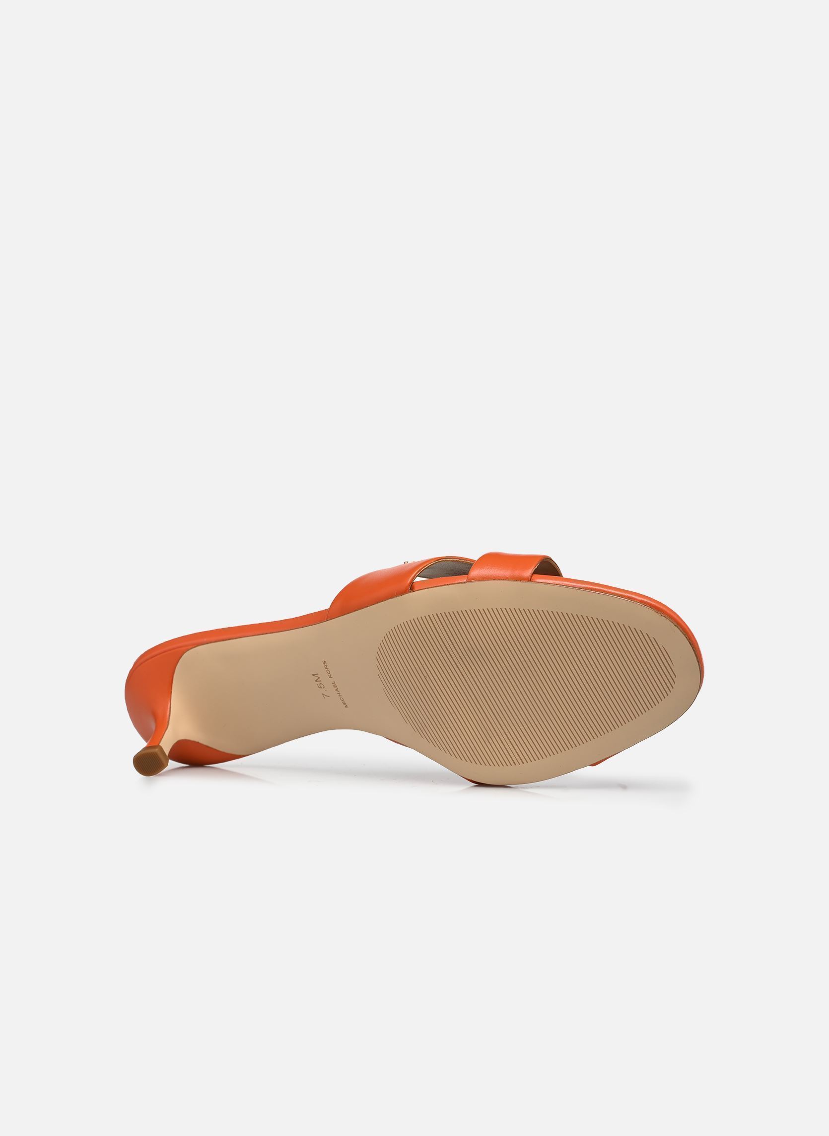 Mules et sabots CASSIDY KITTEN SANDAL femme orange Michael Michael Kors Mules et sabots CASSIDY KITTEN SANDAL femme orange MIMOSA 835