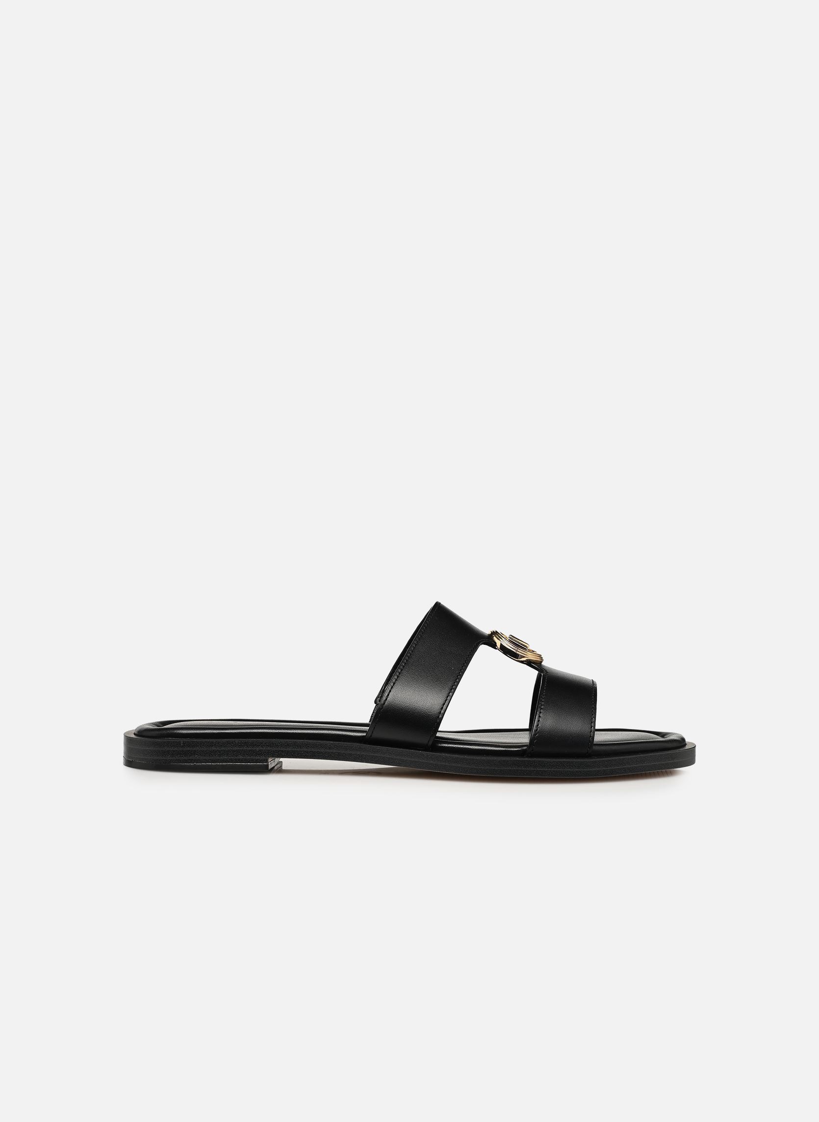 Mules et sabots ERIN FLAT SANDAL femme noir Michael Michael Kors Mules et sabots ERIN FLAT SANDAL femme noir Black 001