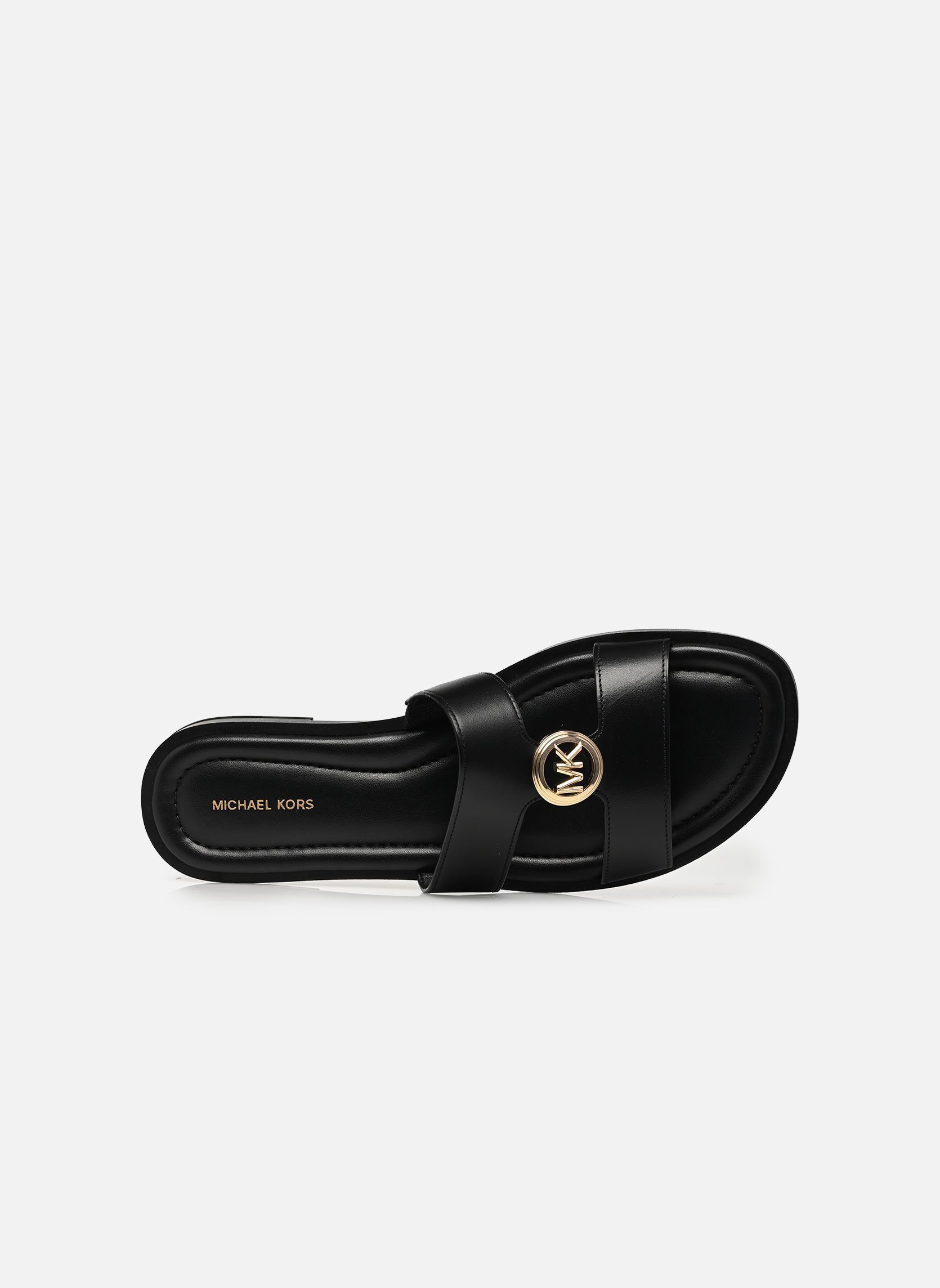Mules et sabots ERIN FLAT SANDAL femme noir Michael Michael Kors Mules et sabots ERIN FLAT SANDAL femme noir Black 001
