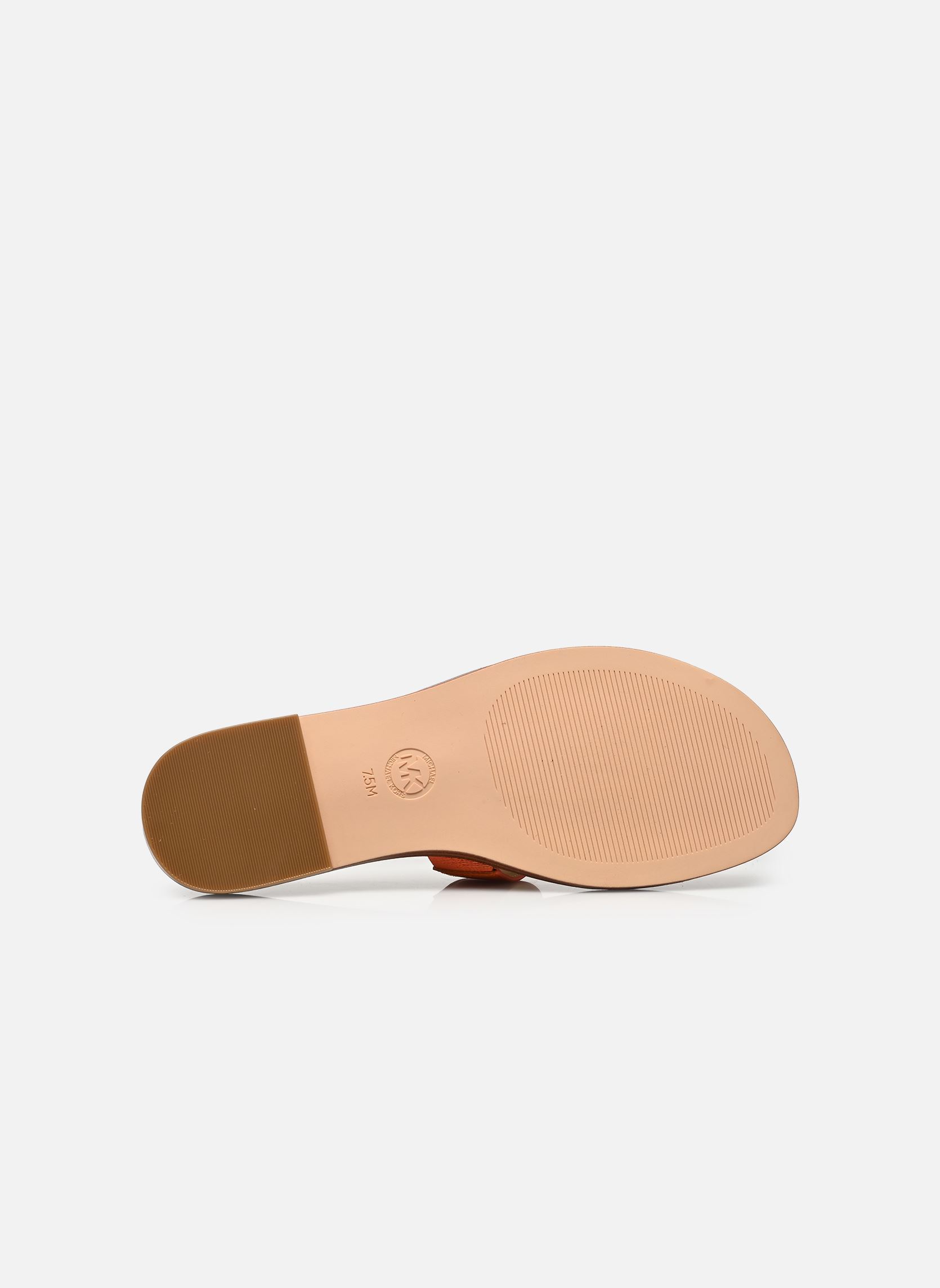 Pantoletten und Clogs ERIN FLAT SANDAL damen orange Michael Michael Kors Pantoletten und Clogs ERIN FLAT SANDAL damen orange MIMOSA 835