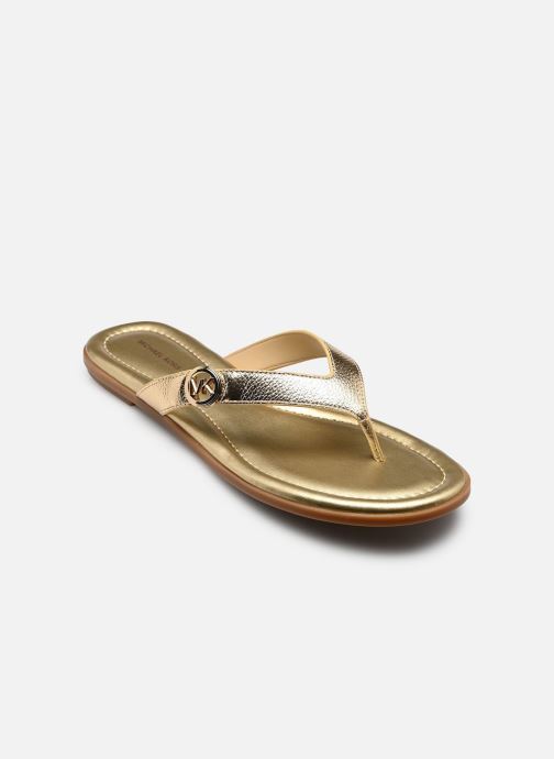 Michael Michael Kors Pantoletten und Clogs ERIN THONG SANDAL damen gold und bronze