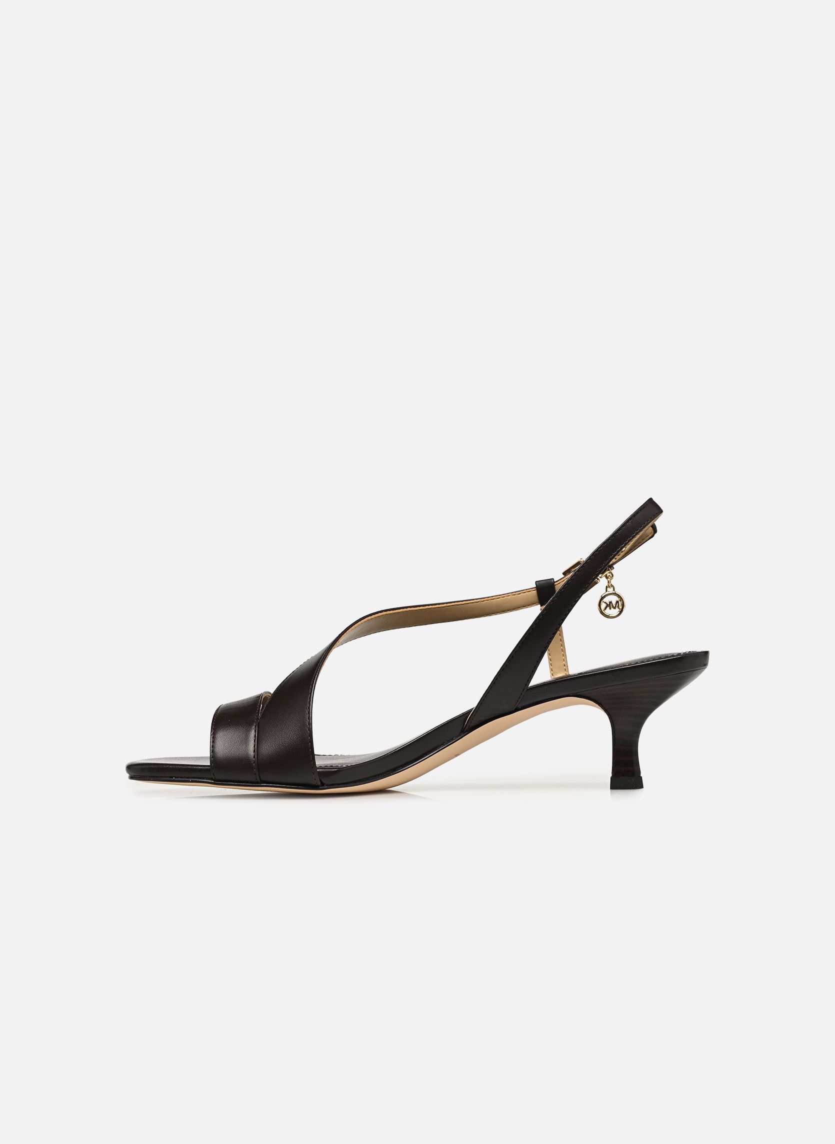 Sandalen JAIDA KITTEN SANDAL dames bruin Michael Michael Kors Sandalen JAIDA KITTEN SANDAL dames bruin CHOCOLATE 251