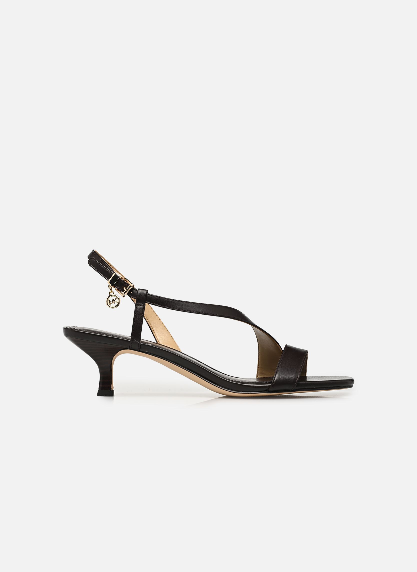 Sandalen JAIDA KITTEN SANDAL dames bruin Michael Michael Kors Sandalen JAIDA KITTEN SANDAL dames bruin CHOCOLATE 251