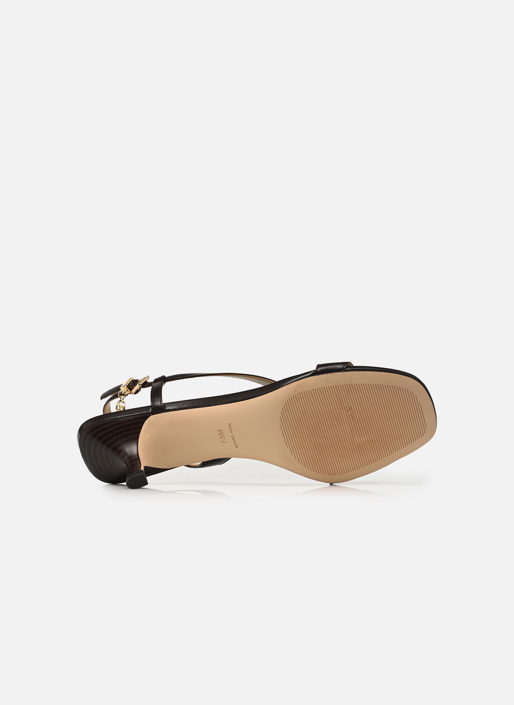 Sandalen JAIDA KITTEN SANDAL dames bruin Michael Michael Kors Sandalen JAIDA KITTEN SANDAL dames bruin CHOCOLATE 251