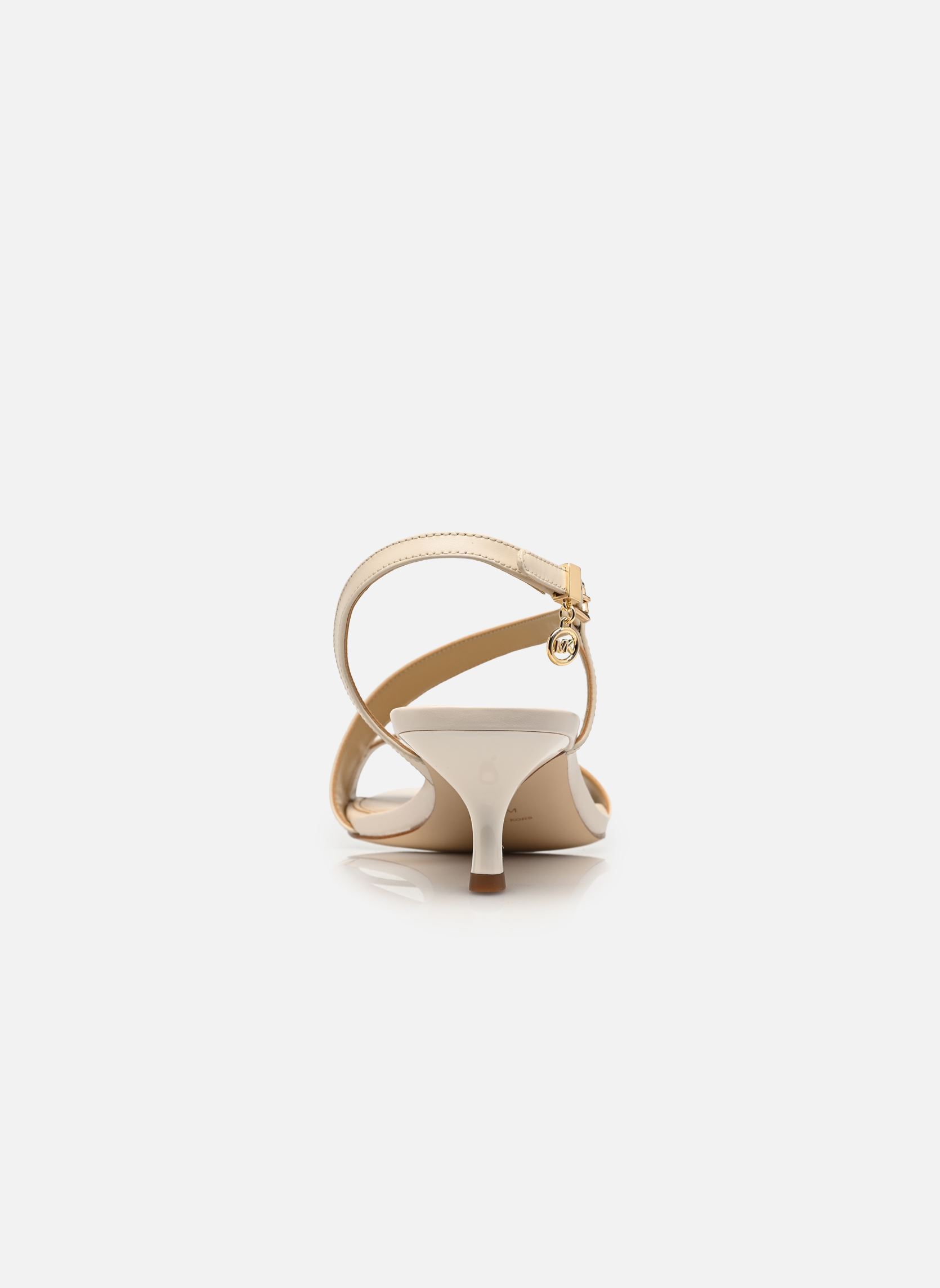 Sandalen JAIDA KITTEN SANDAL damen weiß Michael Michael Kors Sandalen JAIDA KITTEN SANDAL damen weiß LT CREAM 289