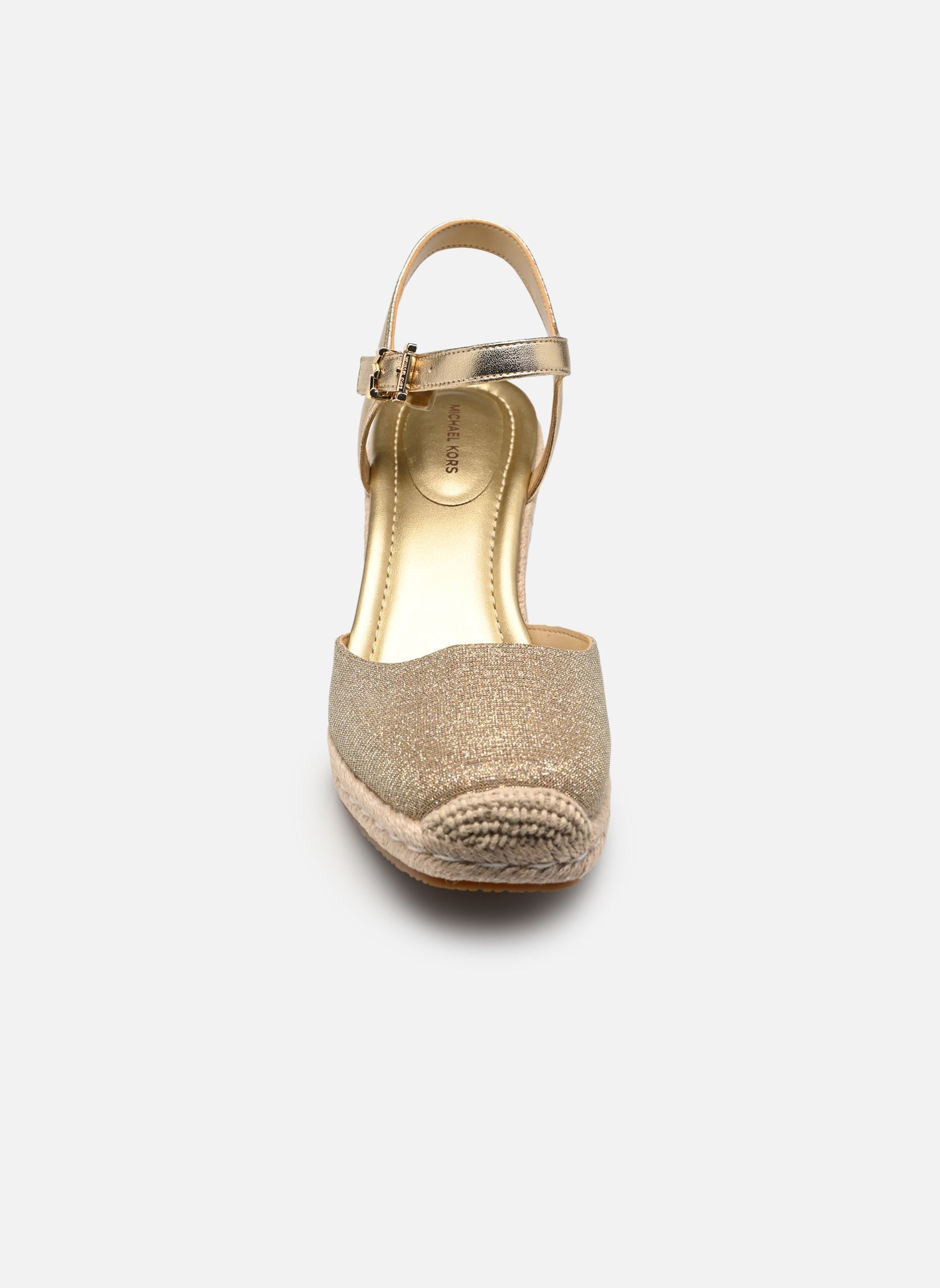 Sandales compensées et plateformes KENZIE WEDGE femme or et bronze Michael Michael Kors Sandales compensées et plateformes KENZIE WEDGE femme or et bronze pale gold 740