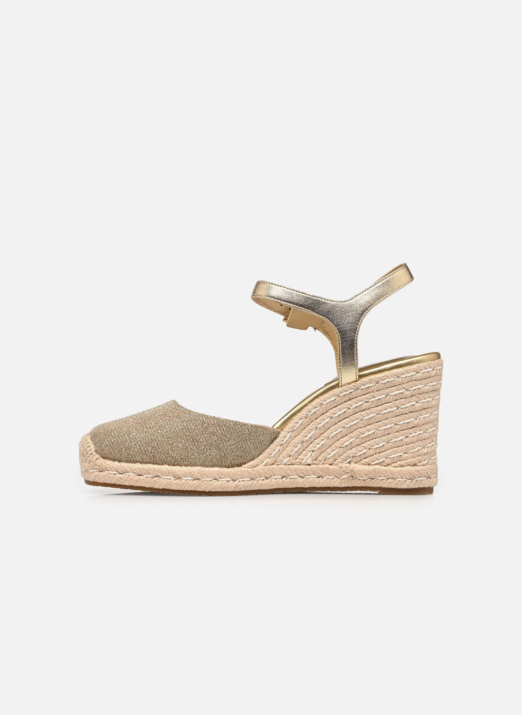 Sandales compensées et plateformes KENZIE WEDGE femme or et bronze Michael Michael Kors Sandales compensées et plateformes KENZIE WEDGE femme or et bronze pale gold 740