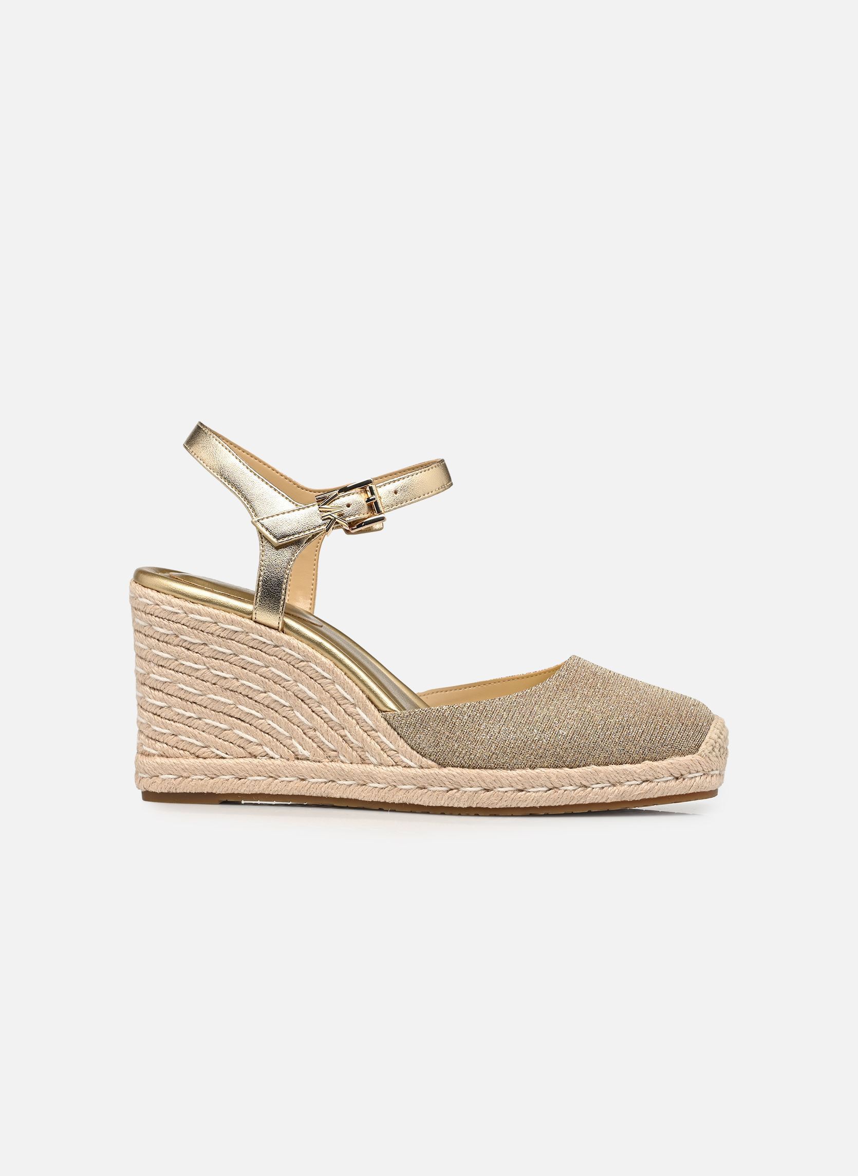 Sandales compensées et plateformes KENZIE WEDGE femme or et bronze Michael Michael Kors Sandales compensées et plateformes KENZIE WEDGE femme or et bronze pale gold 740