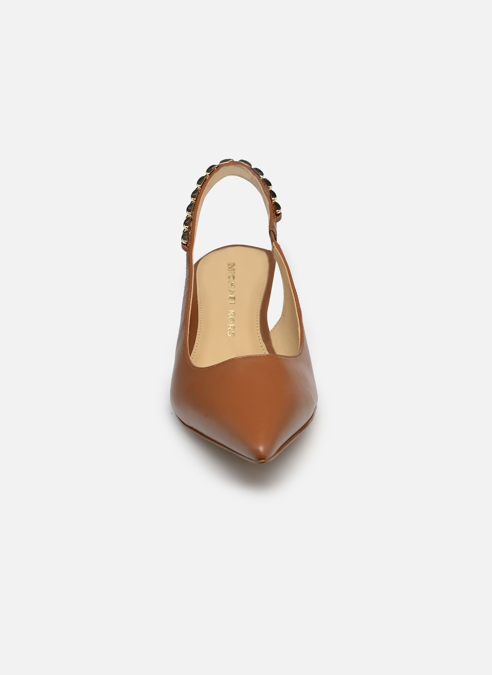 Slingback pumps MARCIA KITTEN SLING PUMP dames bruin Michael Michael Kors Slingback pumps MARCIA KITTEN SLING PUMP dames bruin Luggage 230