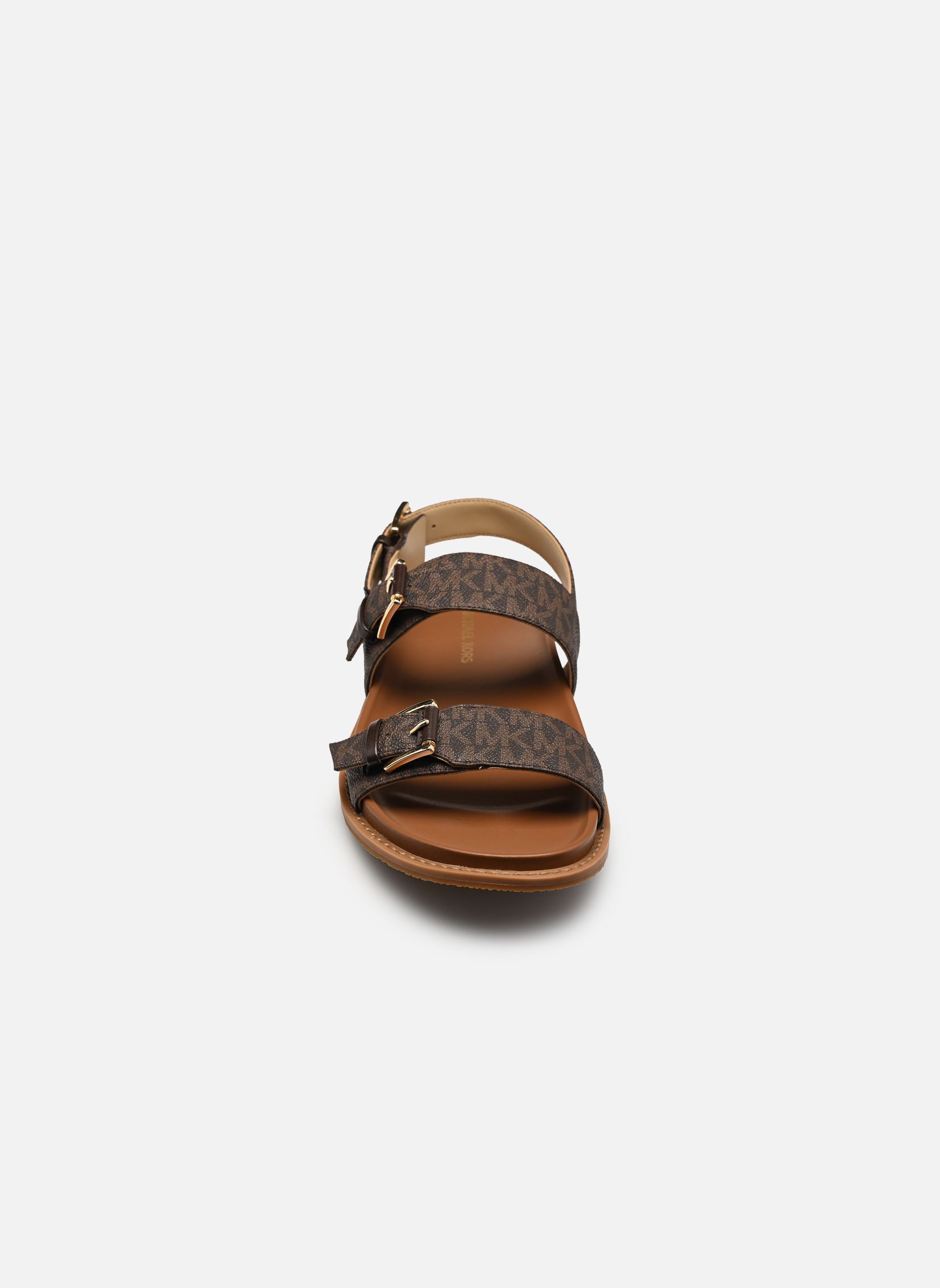 Flache Sandalen NIA FLAT SANDAL damen braun Michael Michael Kors Flache Sandalen NIA FLAT SANDAL damen braun Brown 200