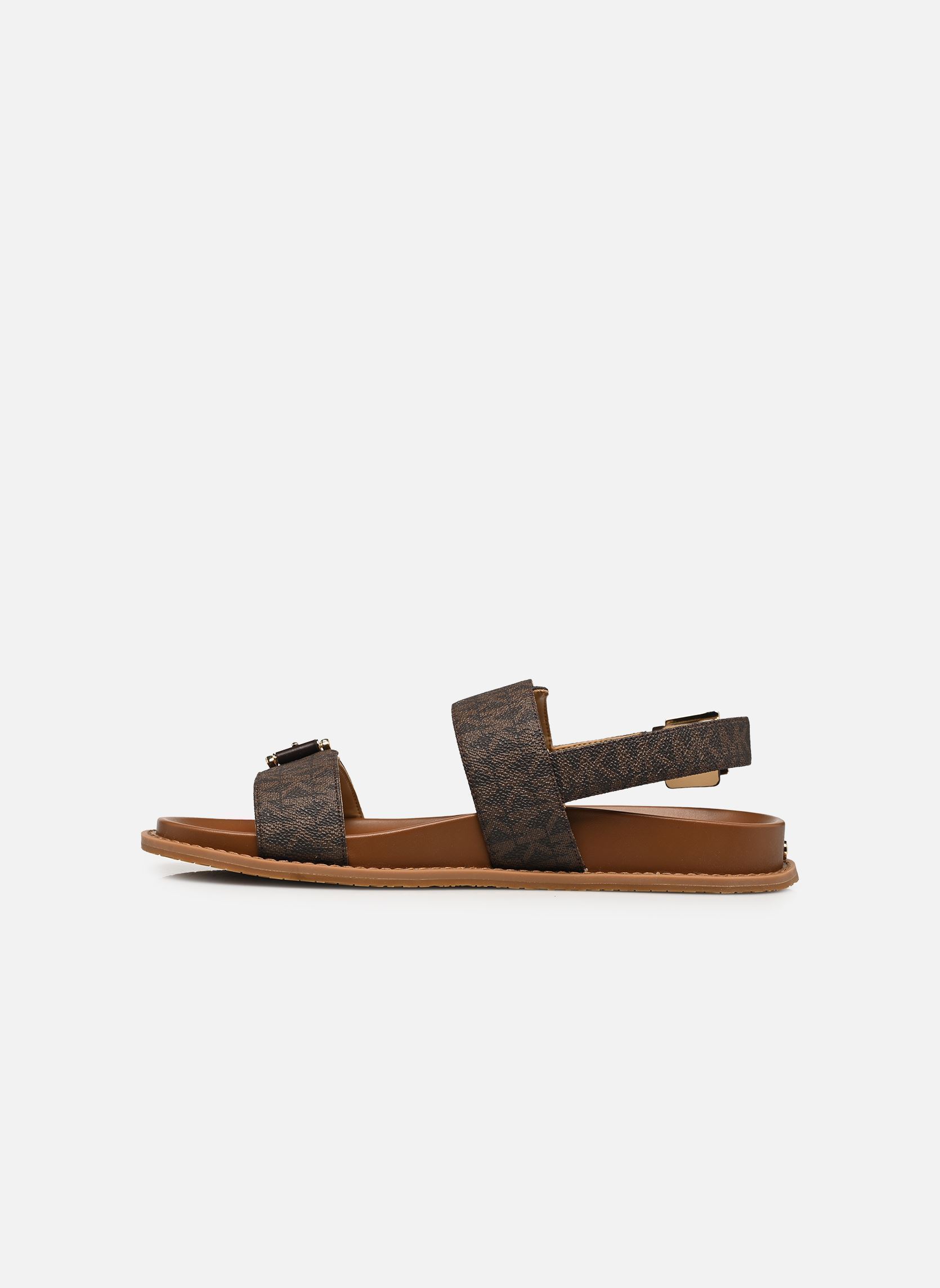 Flache Sandalen NIA FLAT SANDAL damen braun Michael Michael Kors Flache Sandalen NIA FLAT SANDAL damen braun Brown 200