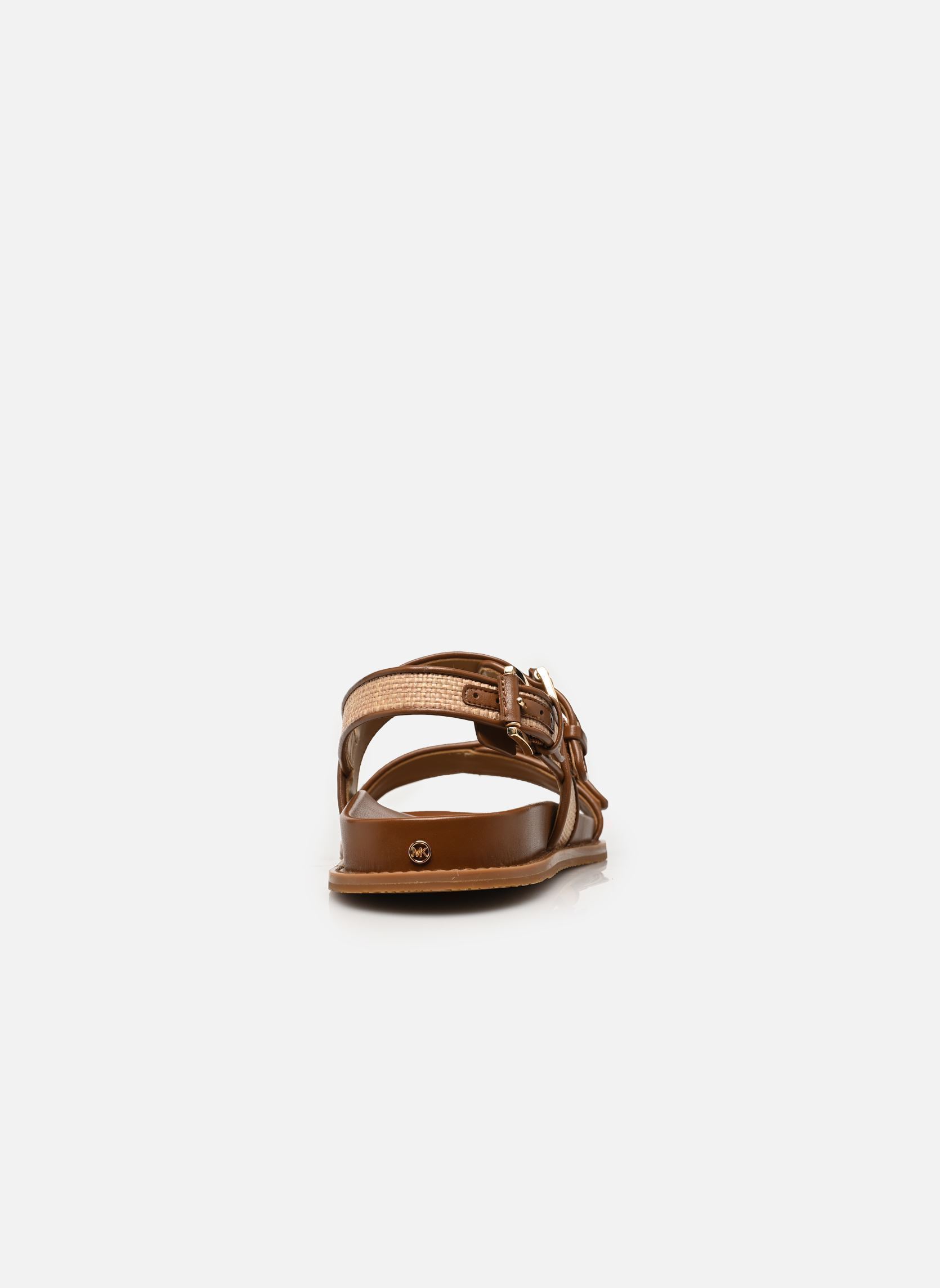 Flache Sandalen NIA FLAT SANDAL damen beige Michael Michael Kors Flache Sandalen NIA FLAT SANDAL damen beige Luggage 230