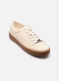 Niedrige Sneaker KEATON LACE UP ESPADRILLE damen weiß
