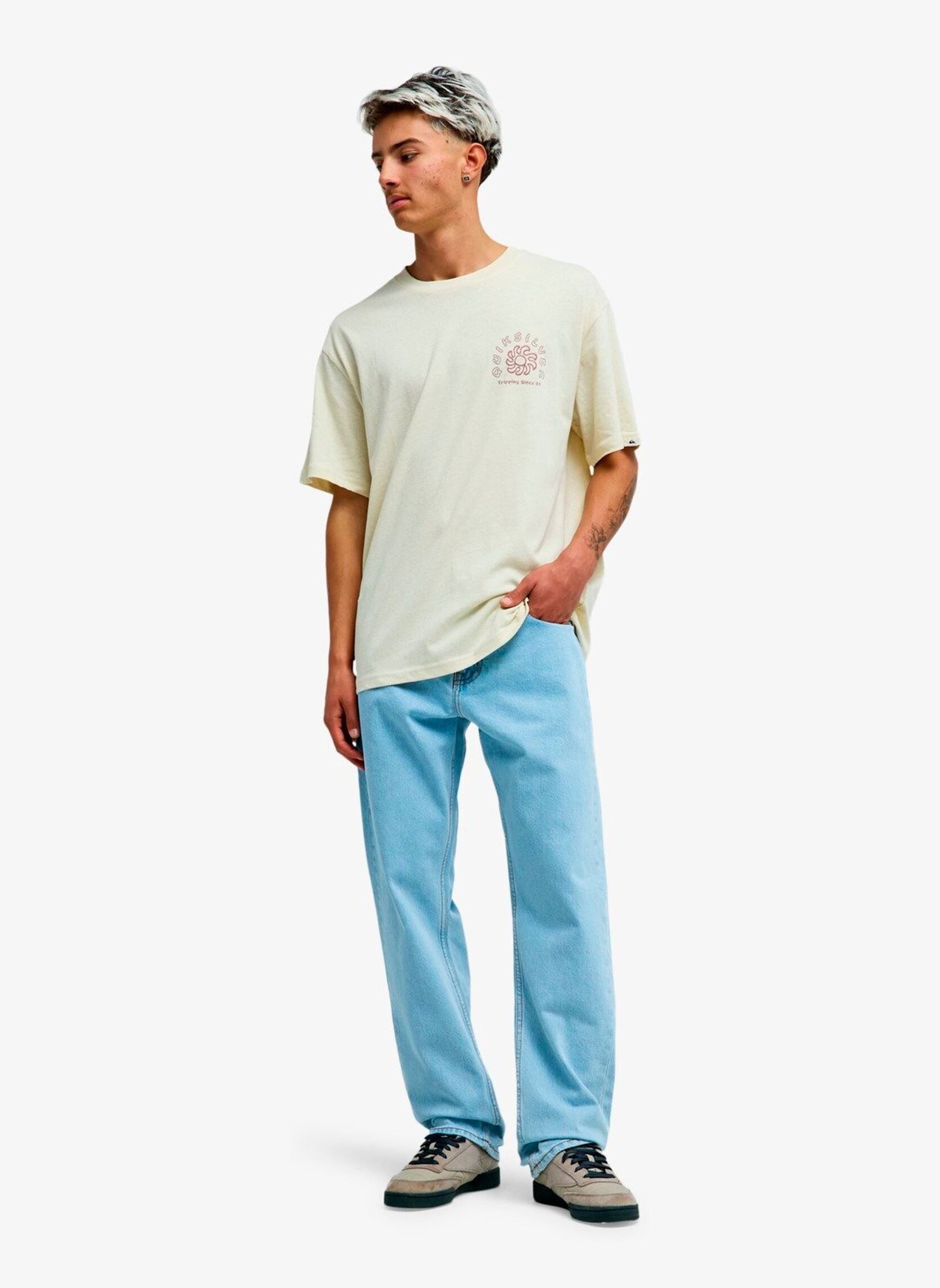 Jeans droit Quiksilver Straight Denim homme bleu Quiksilver Jeans droit Quiksilver Straight Denim homme bleu Indigo Light