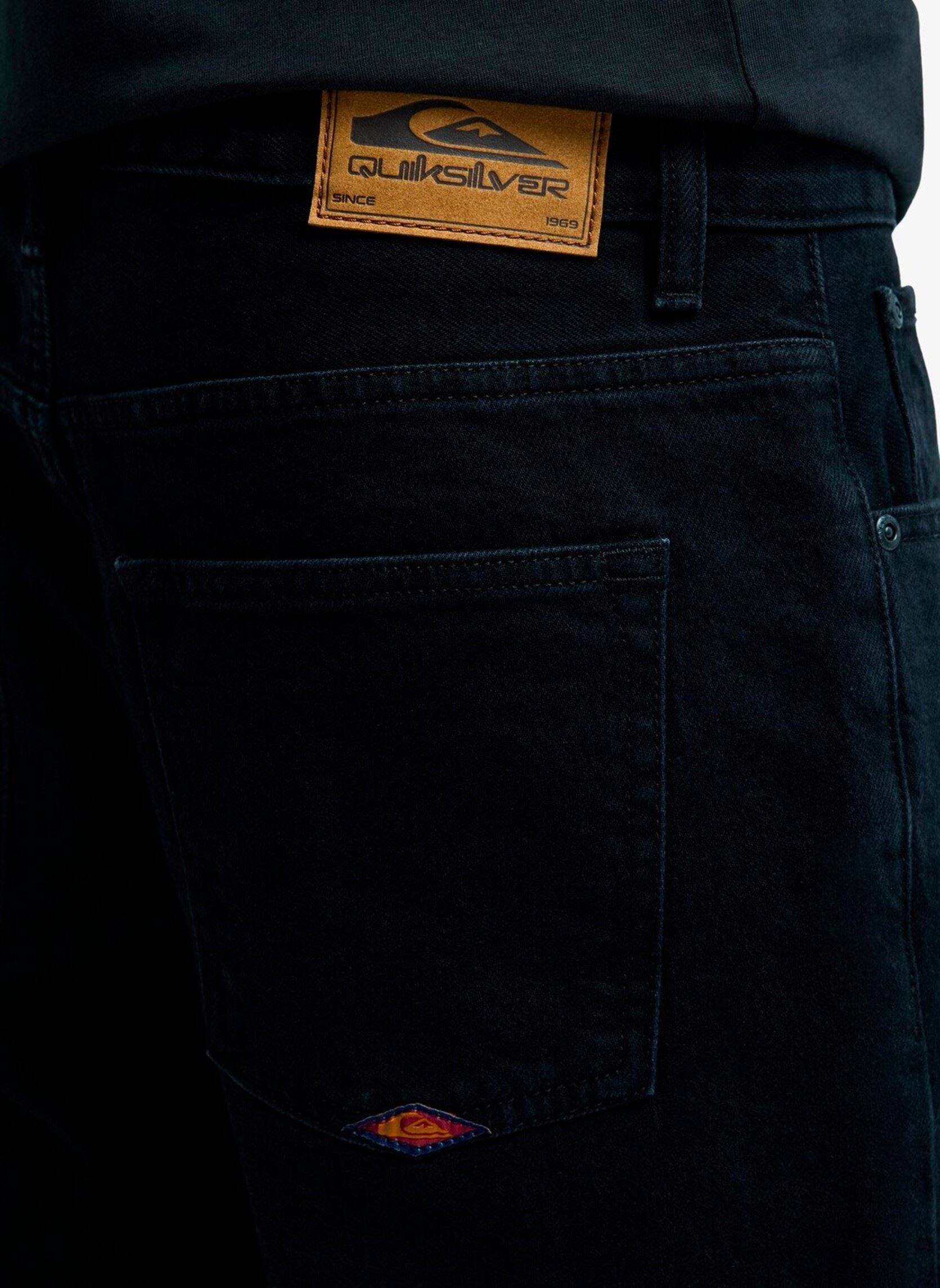 Straight Fit Jeans Quiksilver Straight Denim herren schwarz Quiksilver Straight Fit Jeans Quiksilver Straight Denim herren schwarz Black