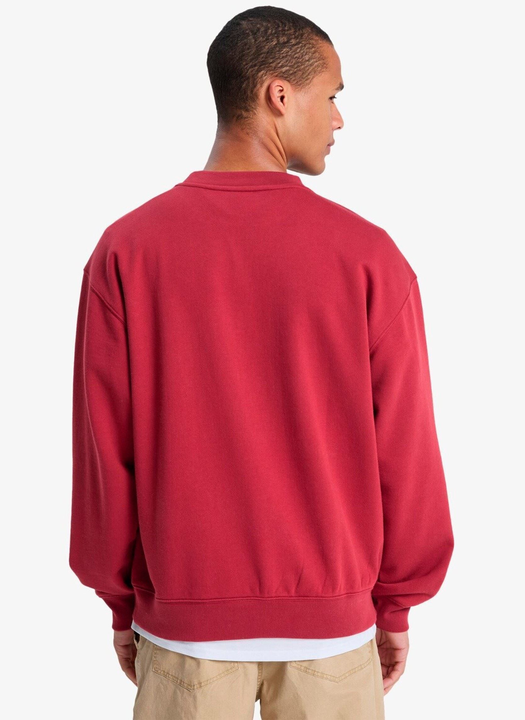 Sweatshirts New Iconic Crew herren rot Quiksilver Sweatshirts New Iconic Crew herren rot Burnt Russet
