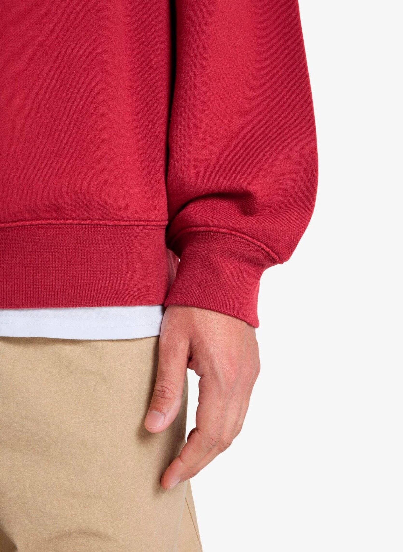 Sweatshirts New Iconic Crew herren rot Quiksilver Sweatshirts New Iconic Crew herren rot Burnt Russet