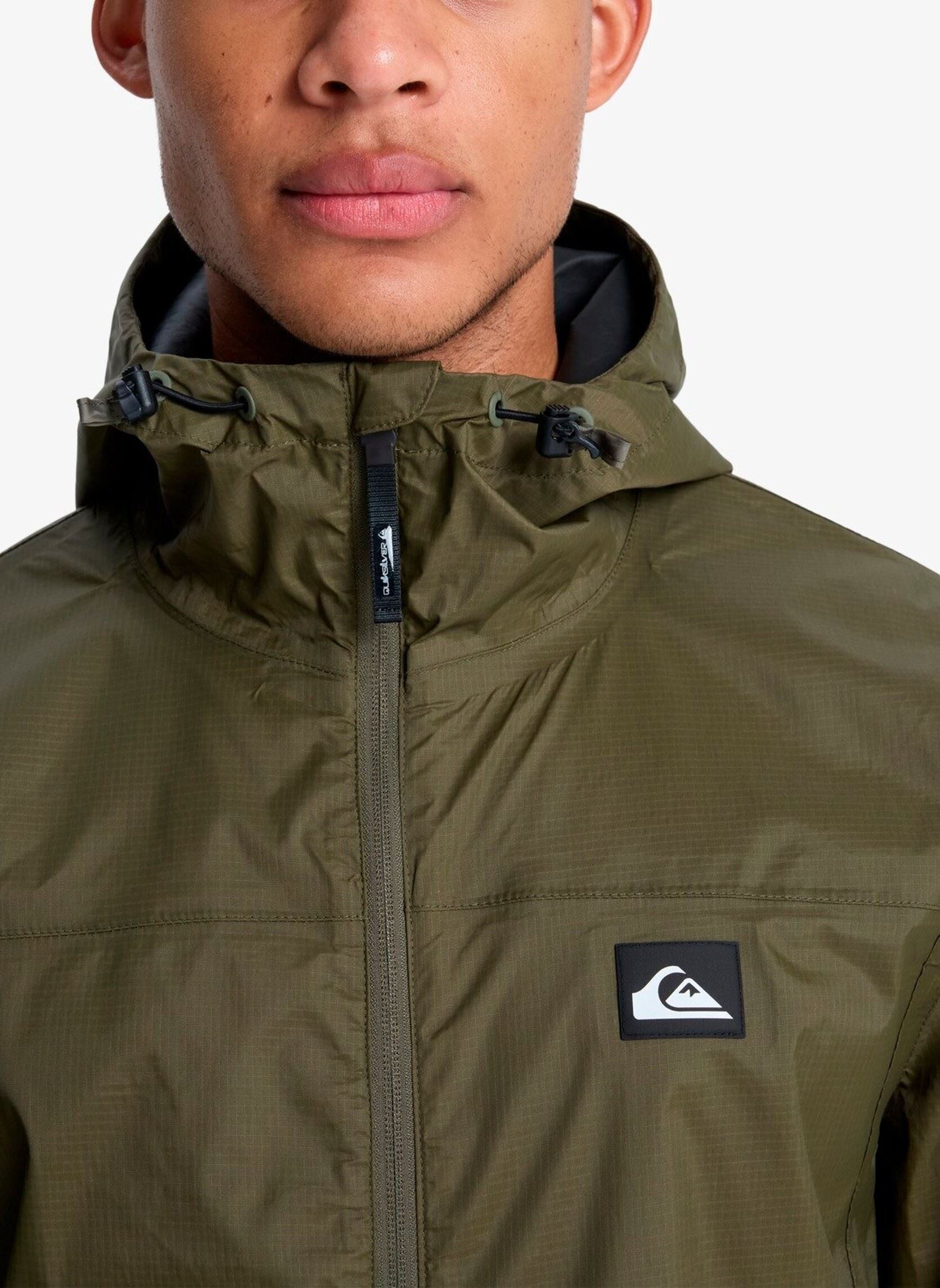 Bomberjacken Overcast 3K Tape herren grün Quiksilver Bomberjacken Overcast 3K Tape herren grün grape leaf