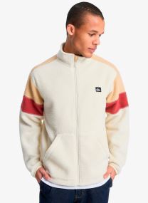 Fleece truien Clean Coast Block Fz heren beige