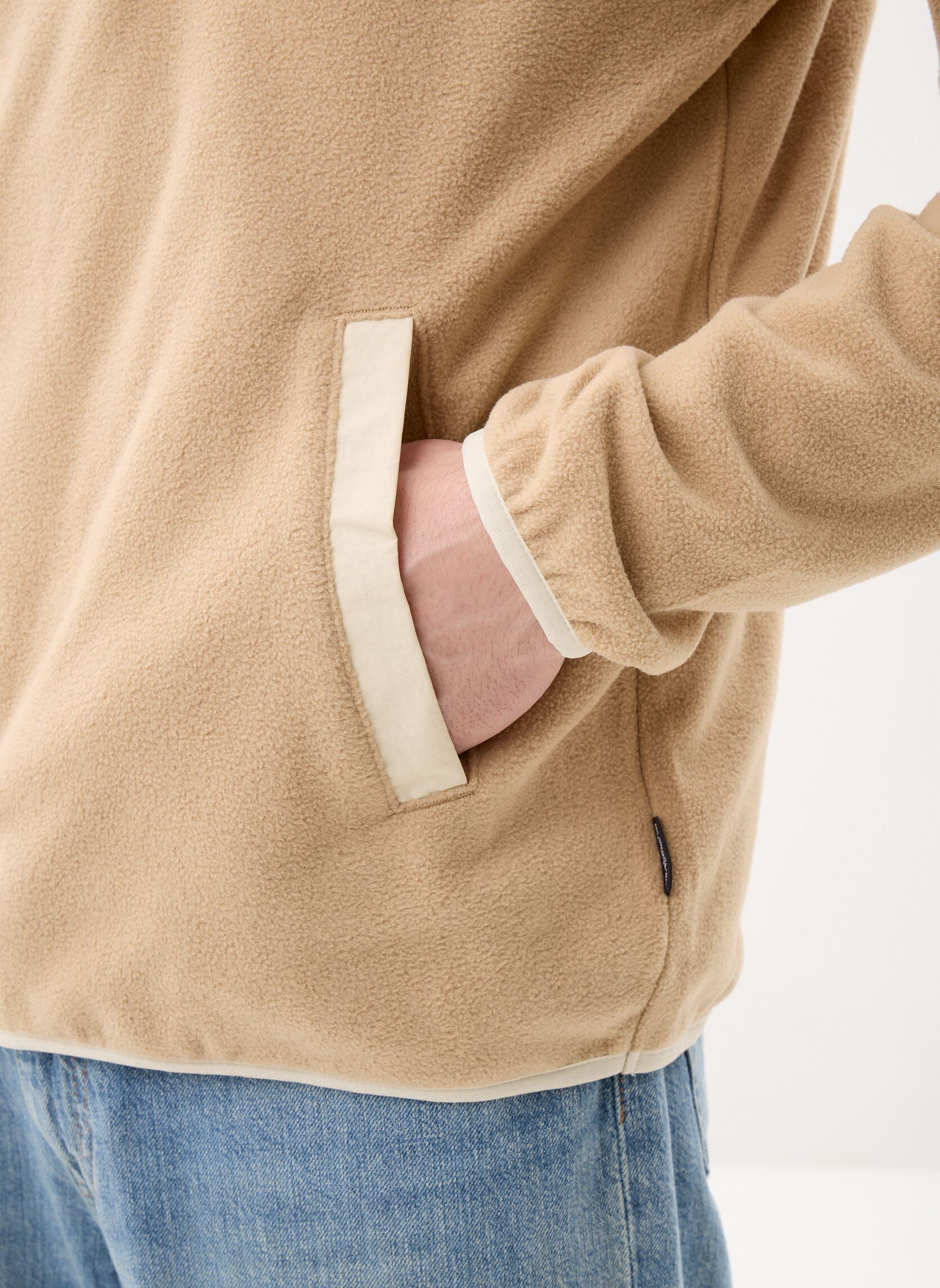 Pulls polaires No Destination Hs homme beige Quiksilver Pulls polaires No Destination Hs homme beige khaki