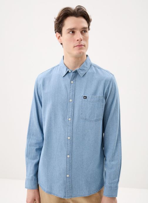 Quiksilver Hemden Smoke Trail Chambray Ls herren blau