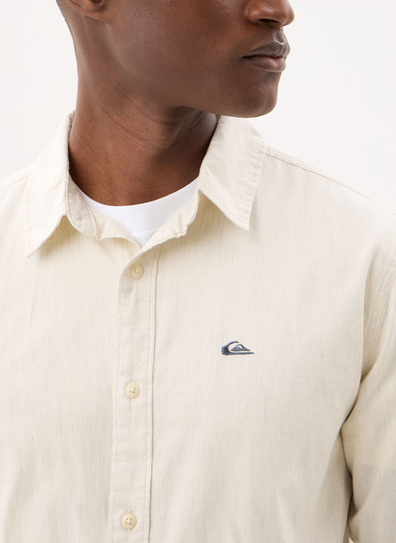 Hemden Mw Premium Stretch Ls heren wit Quiksilver Hemden Mw Premium Stretch Ls heren wit Bone White