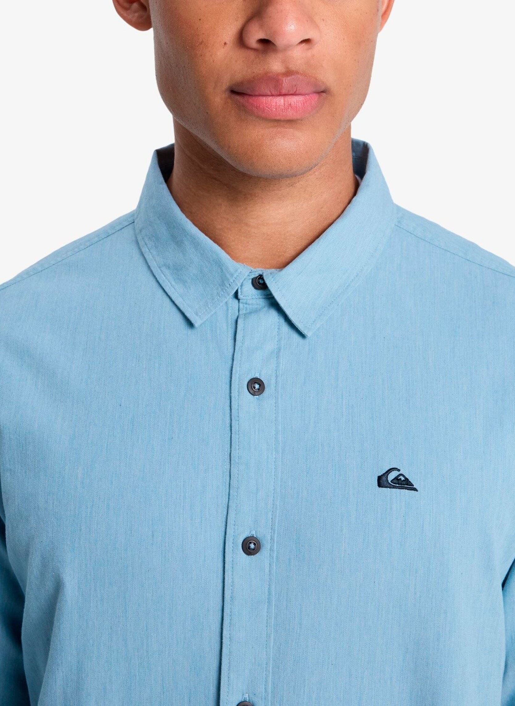 Hemden Mw Premium Stretch Ls heren blauw Quiksilver Hemden Mw Premium Stretch Ls heren blauw Ashley Blue