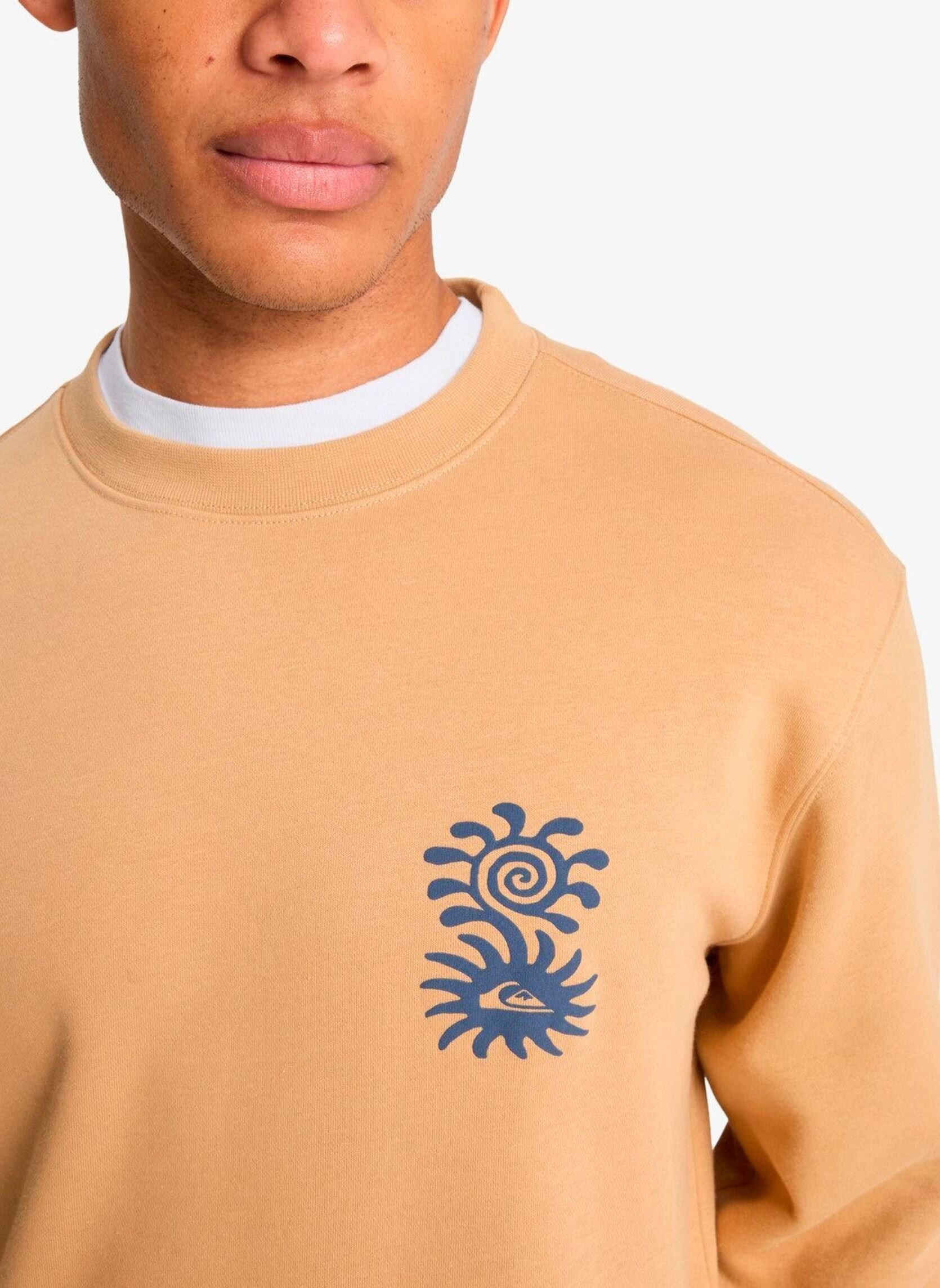 Sweatshirts Salt Water Graphic Crew herren beige Quiksilver Sweatshirts Salt Water Graphic Crew herren beige khaki