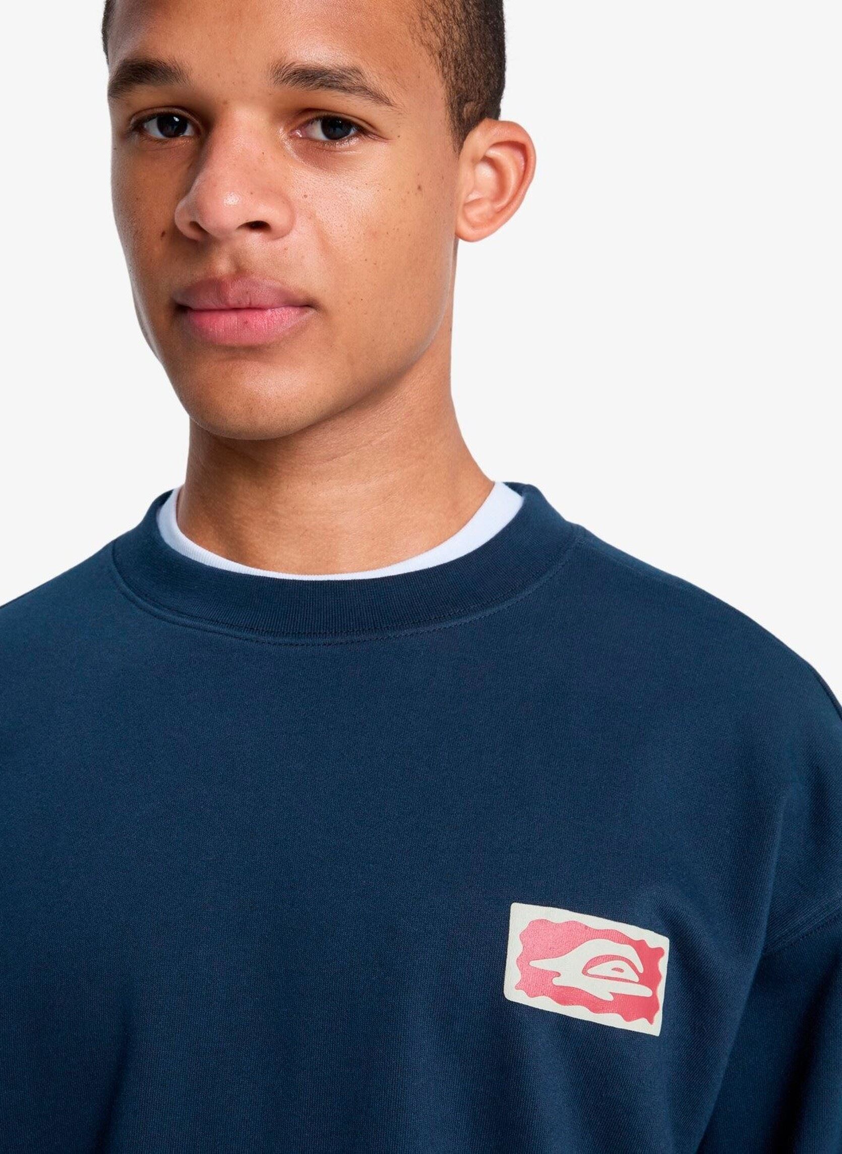 Sweatshirts Elevated Crew herren blau Quiksilver Sweatshirts Elevated Crew herren blau Dark Navy